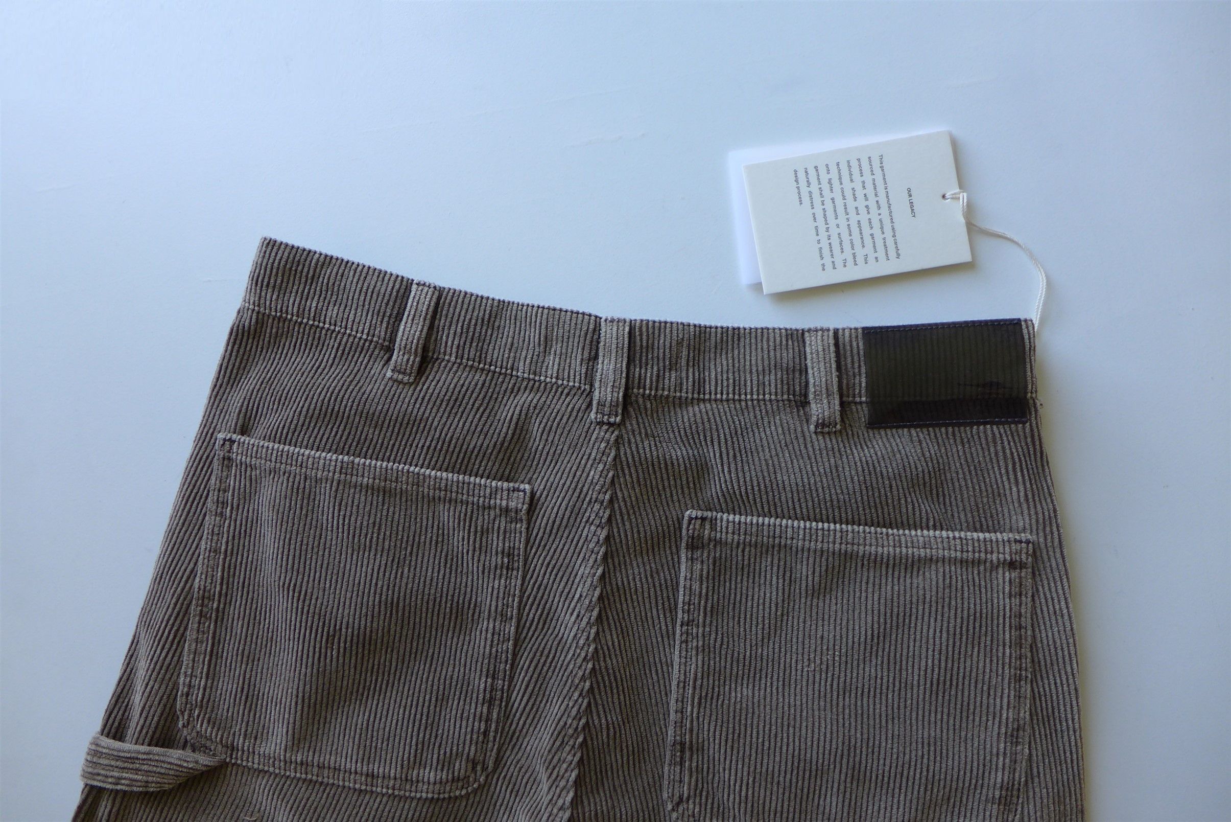 Our Legacy *Fits 32"* Our Legacy Joiner Trousers - Brown Enzyme Cord Size US 30 / EU 46 - 12 Thumbnail