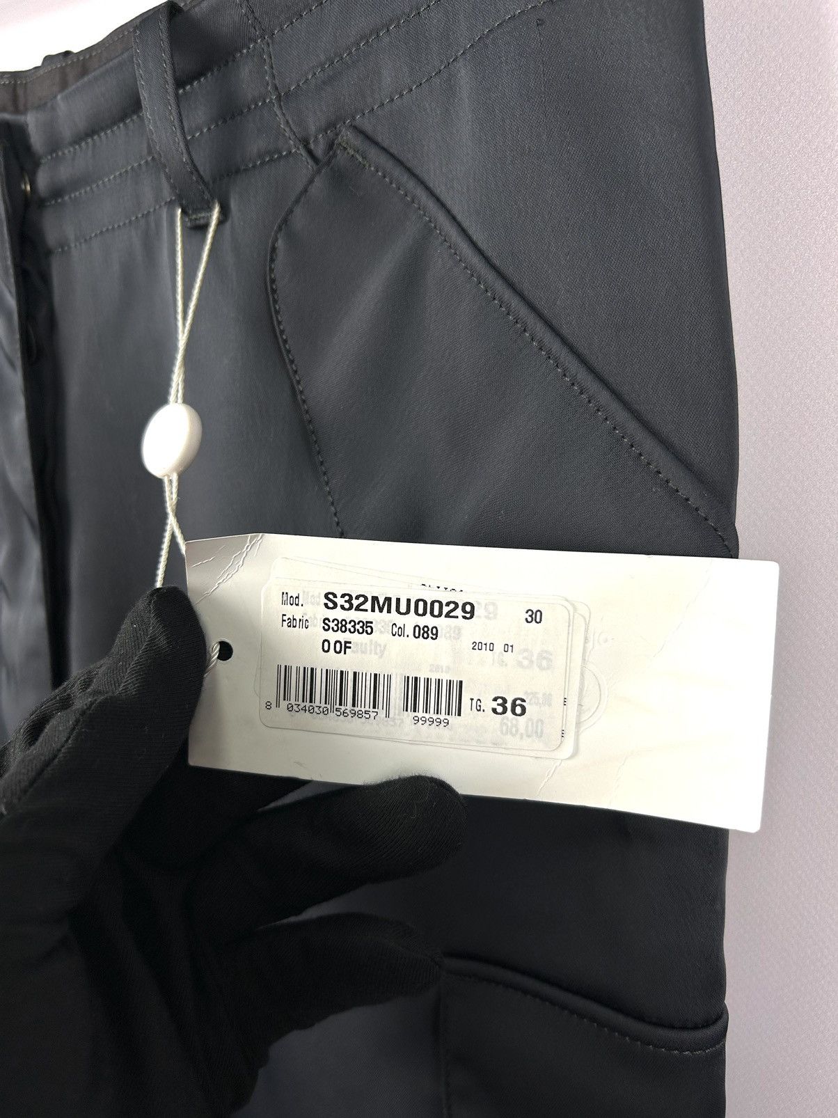 Maison Margiela MM6 Maison Martin Margiela S/S 2010 Cargo Shorts Navy IT36 Size 25" / US 0 / IT 36 - 5 Thumbnail