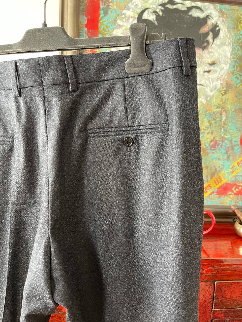 Celine Celine Casual Wool Pants Size US 38 / EU 54 - 4 Thumbnail