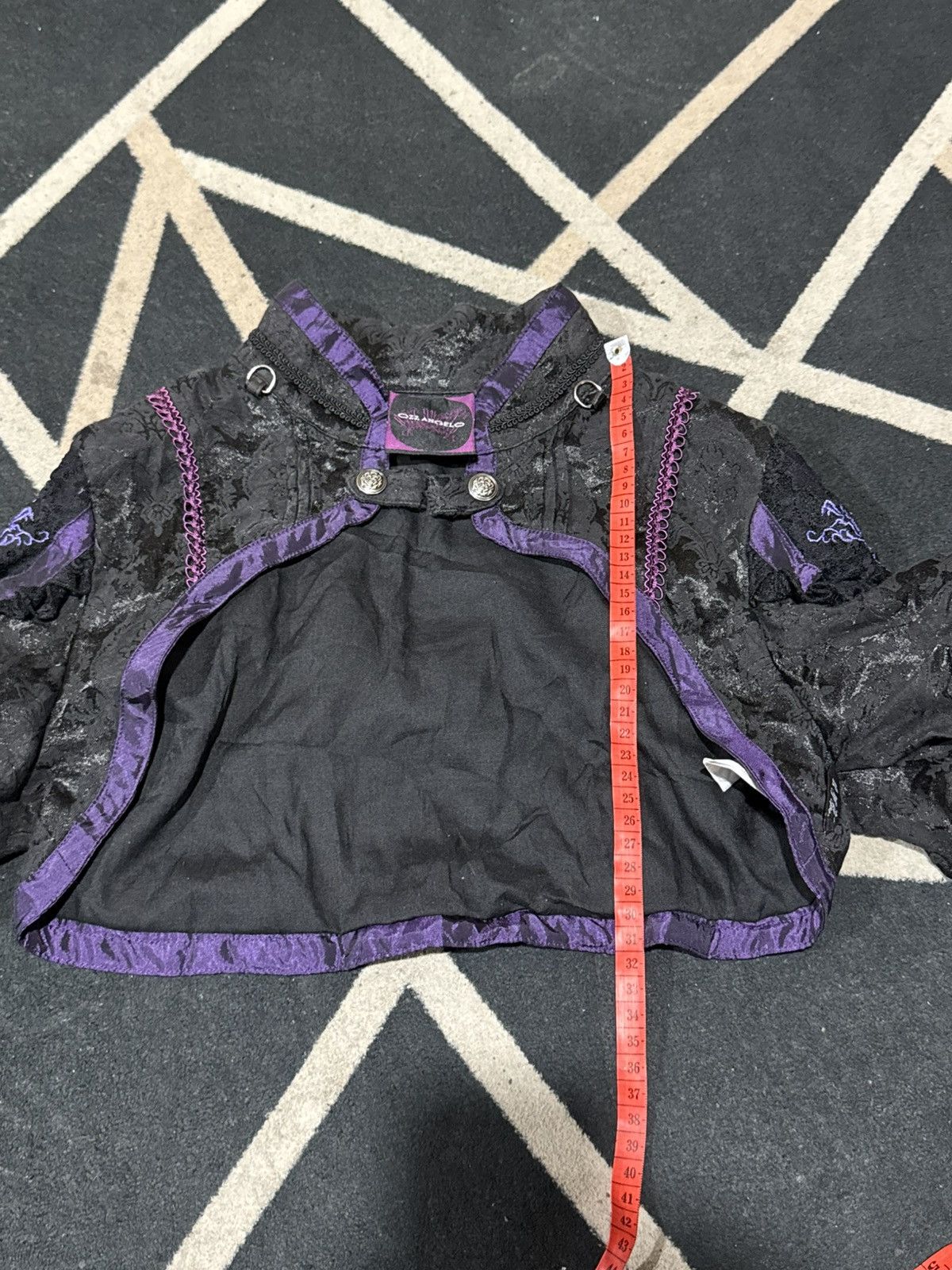 Yasuyuki Ishii Ozz Angelo Gothic Crop Outer Japanese Size M / US 6-8 / IT 42-44 - 9 Thumbnail