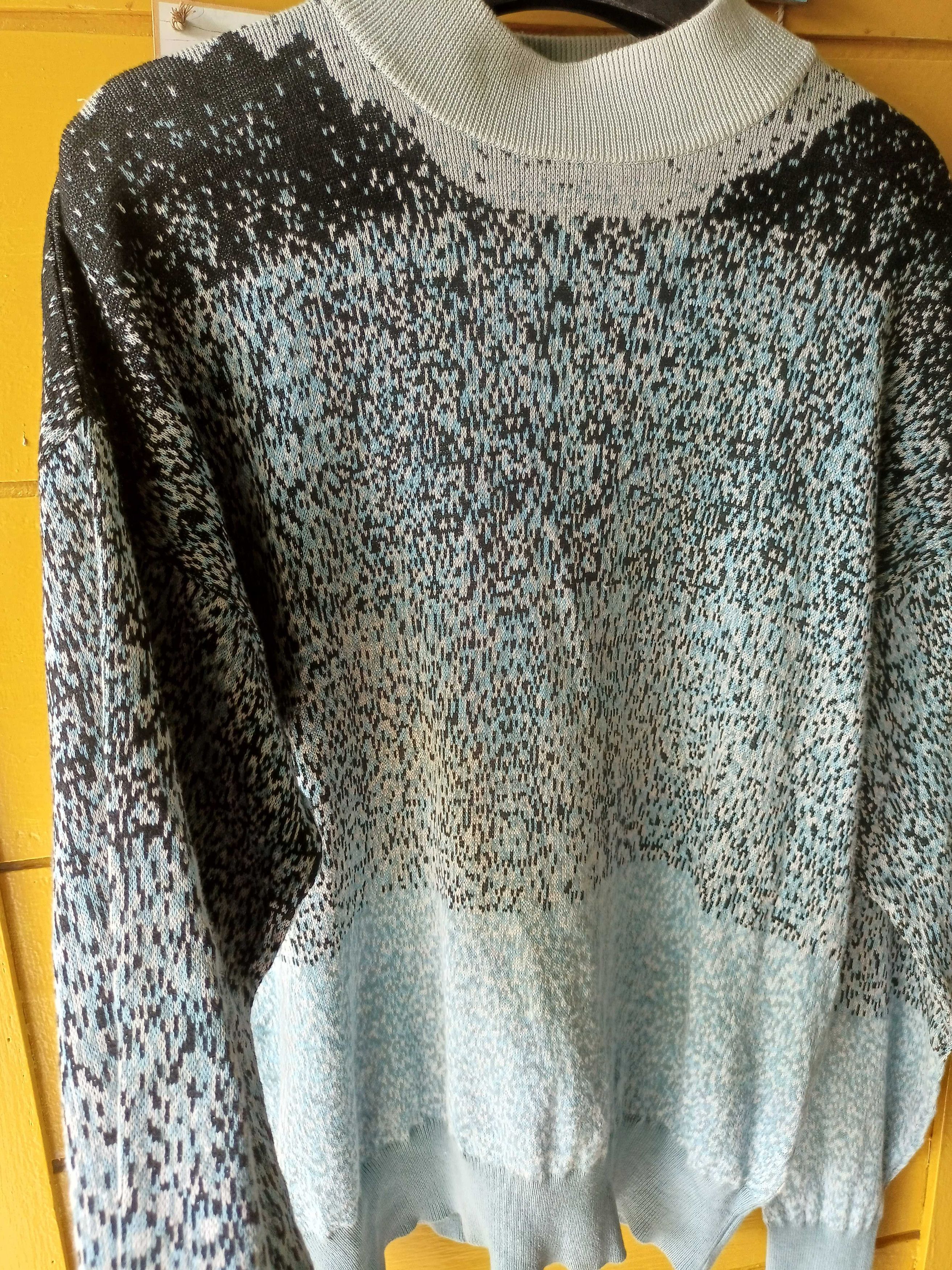 Designer × Kenzo KENZO PARIS Mix Color UNISEX Knit Sweater Jumper Neck Size L / US 10 / IT 46 - 8 Thumbnail