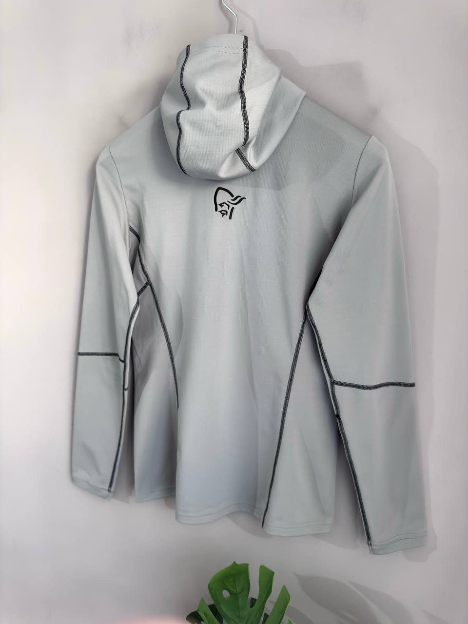 Norrona Norrona Trollveggen Warm Wool1 Women's Grey Zip Hoodie, M Size M / US 6-8 / IT 42-44 - 13 Thumbnail
