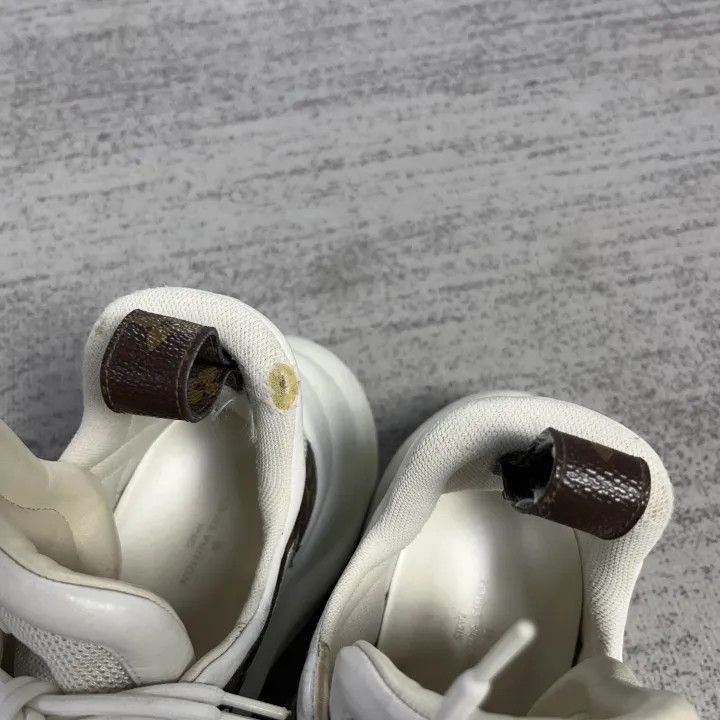 Louis Vuitton Louis Vuitton Archlight White Sneakers for Women -2508 Size US 8 / IT 38 - 8 Thumbnail