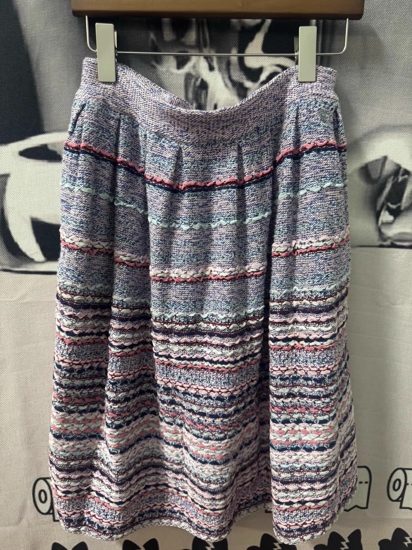 Chanel CHANEL Colorful Knitted Dress K13 Size 38" / US 16 / IT 52 - 1 Thumbnail