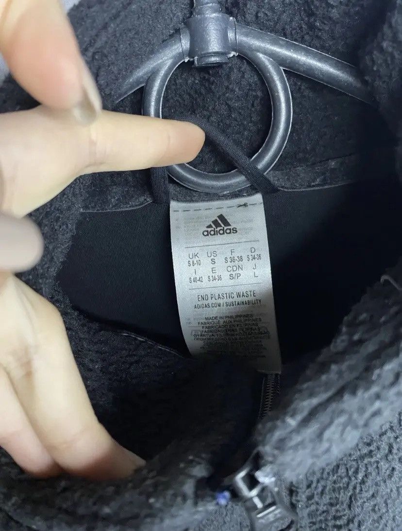 Adidas women fleece jacket adidas streetwear fresh collection 2022 Size S / US 4 / IT 40 - 4 Thumbnail