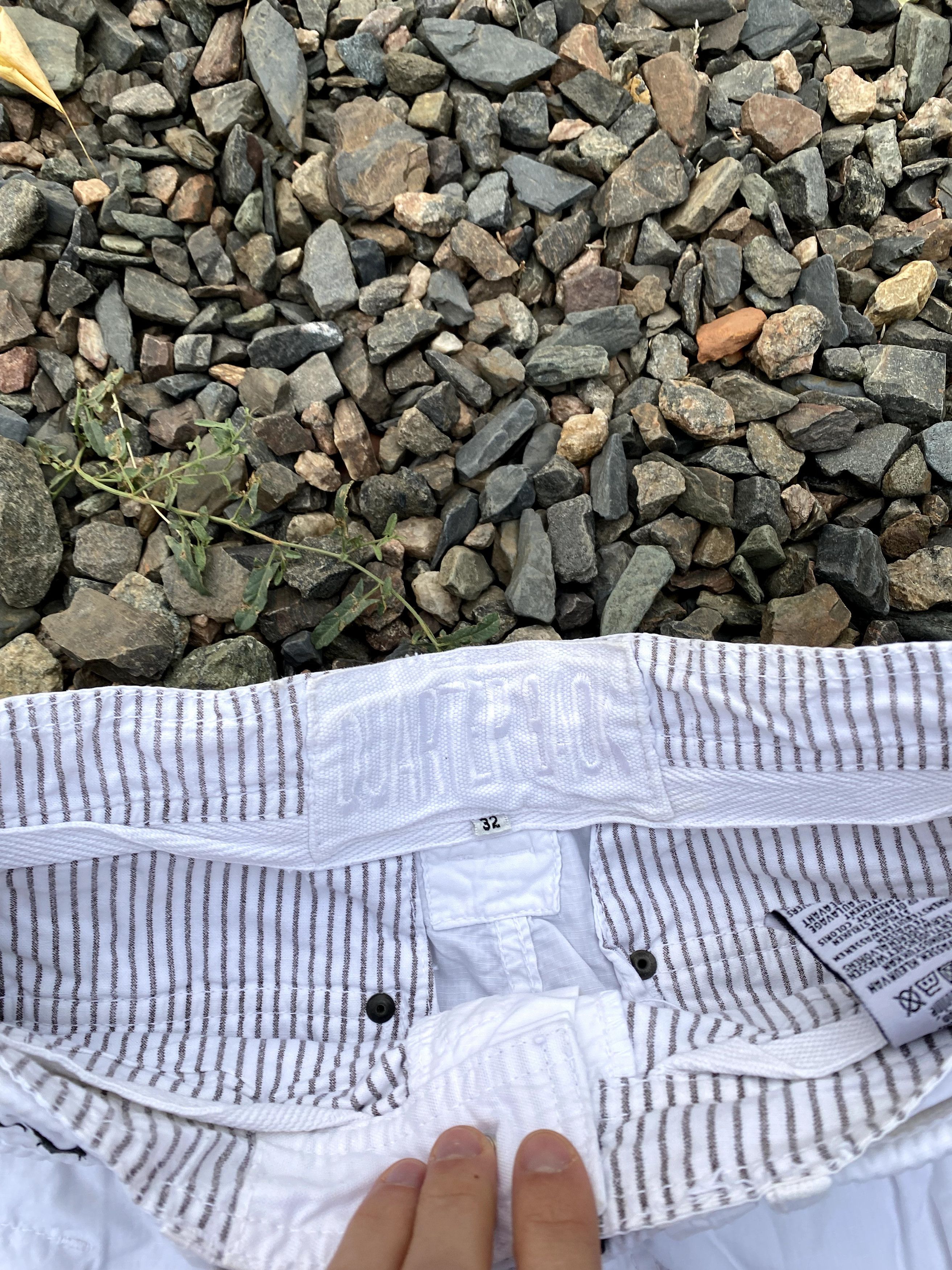 Beauty Beast × If Six Was Nine Vintage White Cargo Multi Pocket Pants Streetwear Size 32 Size US 32 / EU 48 - 8 Thumbnail