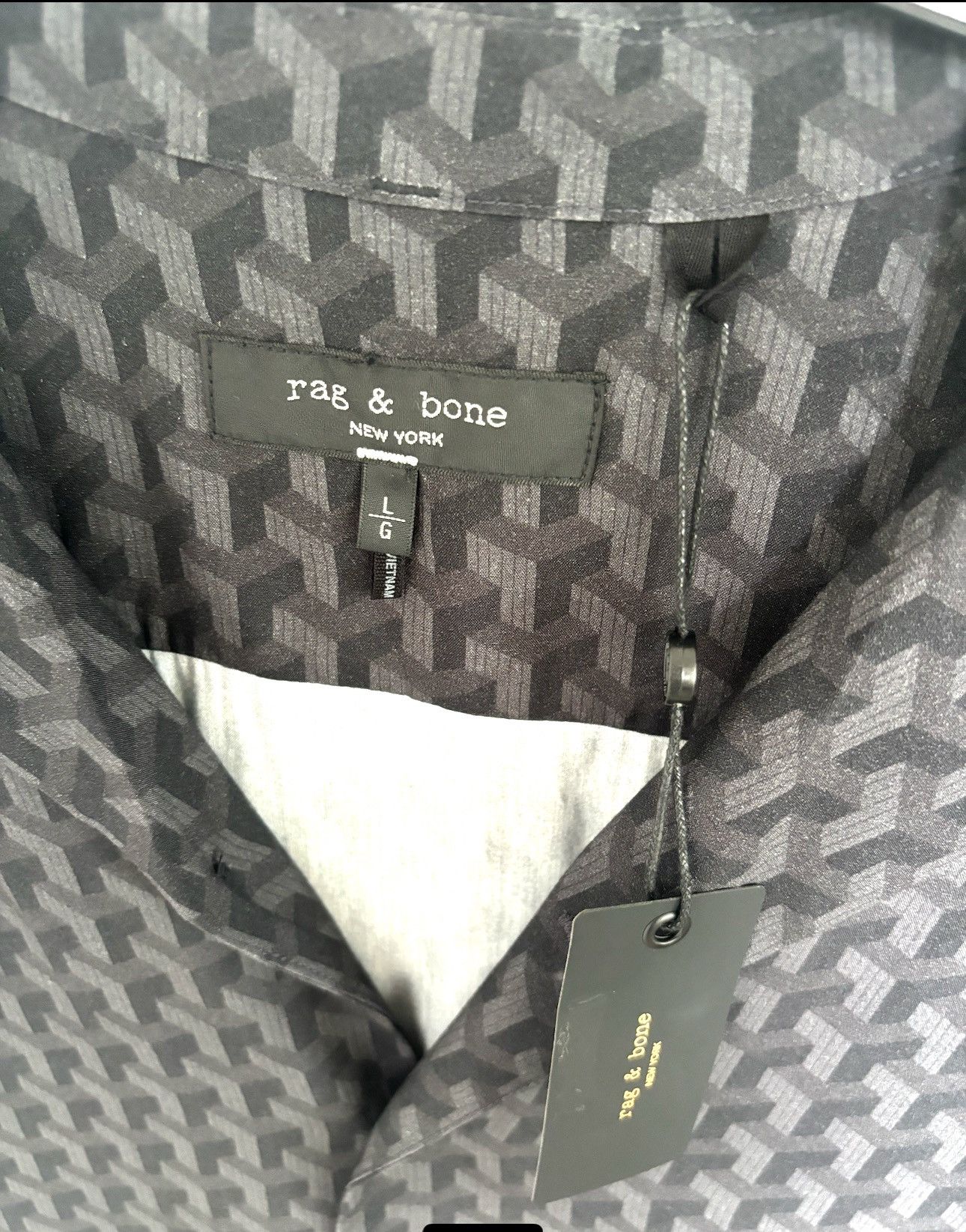 Rag & Bone Printed Avery Rag & Bone shirt $265 New Size US XL / EU 56 / 4 - 4 Thumbnail
