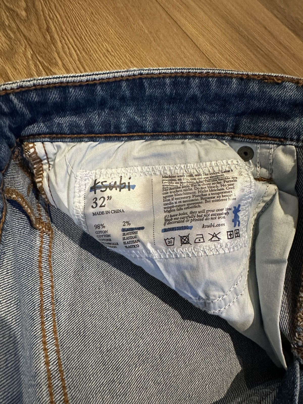 Ksubi Ksubi Jeans Size US 32 / EU 48 - 4 Thumbnail