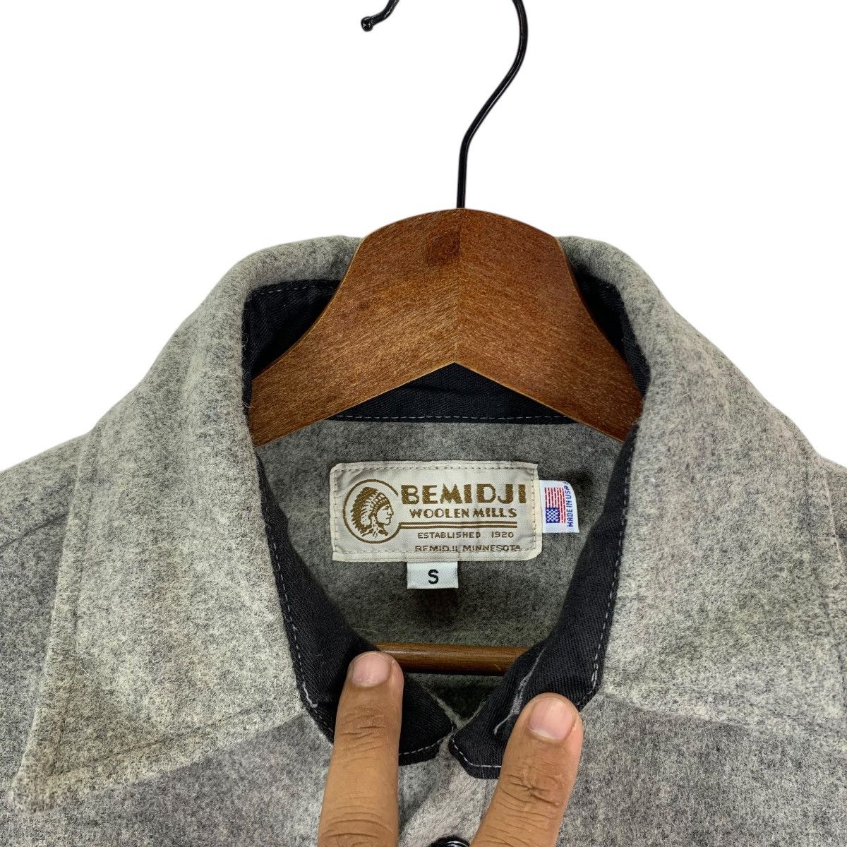 Vintage × Woolrich Woolen Mills VINTAGE BEMIDJI WOOLEN MILLS SHIRT WOOL Size US S / EU 44-46 / 1 - 5 Thumbnail