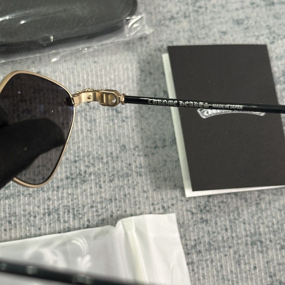 Chrome Hearts CHROME HEARTS DIAMOND DOG SUNGLASSES Size ONE SIZE - 9 Thumbnail