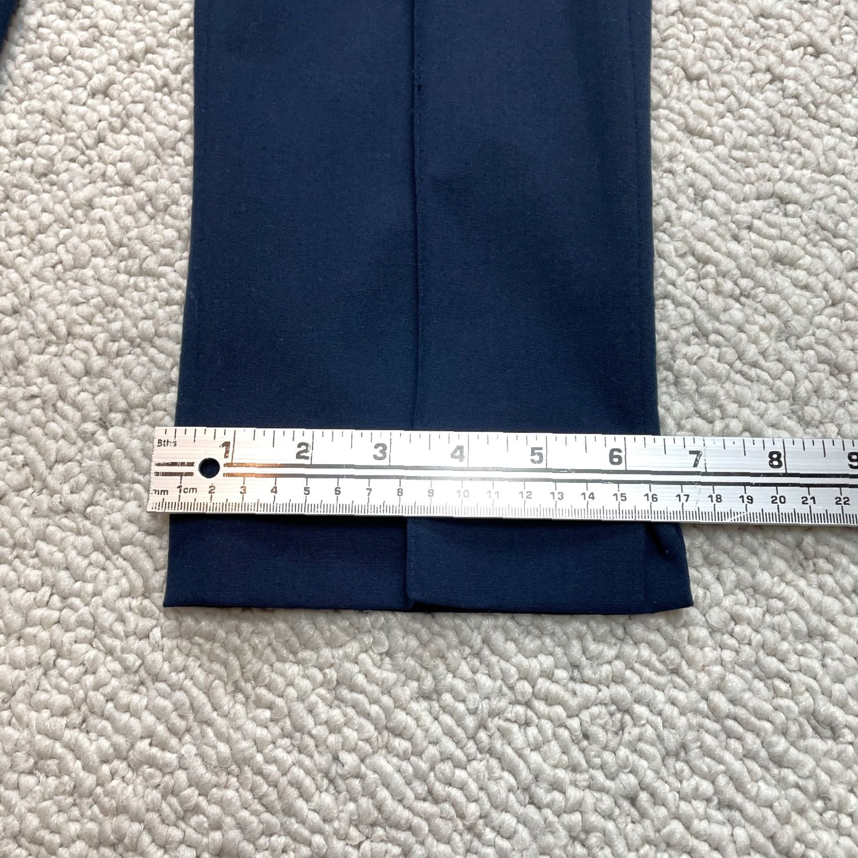 Laundry by Shelli Segal laundry by Shelli Segal Dress Pants Womens 6 Navy Blue Straight 32x30 Pants Casual Size 28" / US 6 / IT 42 - 2 Thumbnail