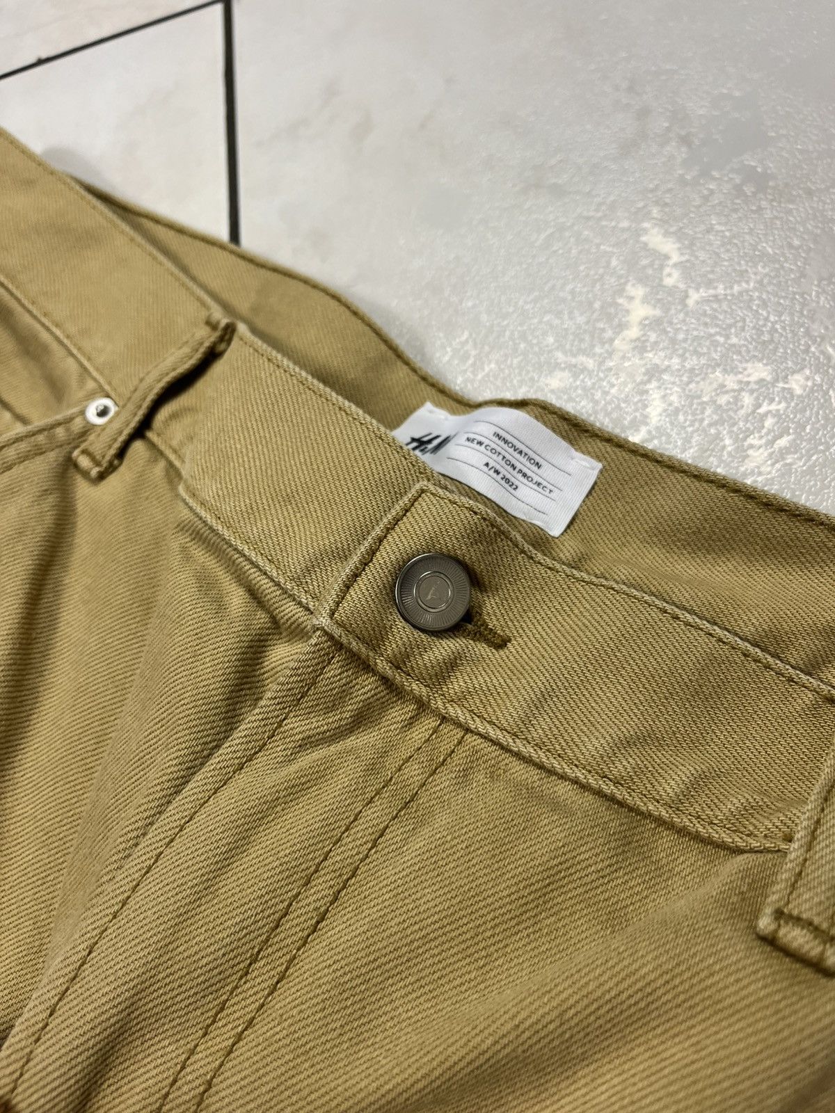 Designer × H&M H&M innovation A/W 2022 baggy big pockets pants denim wide Size US 36 / EU 52 - 14 Thumbnail