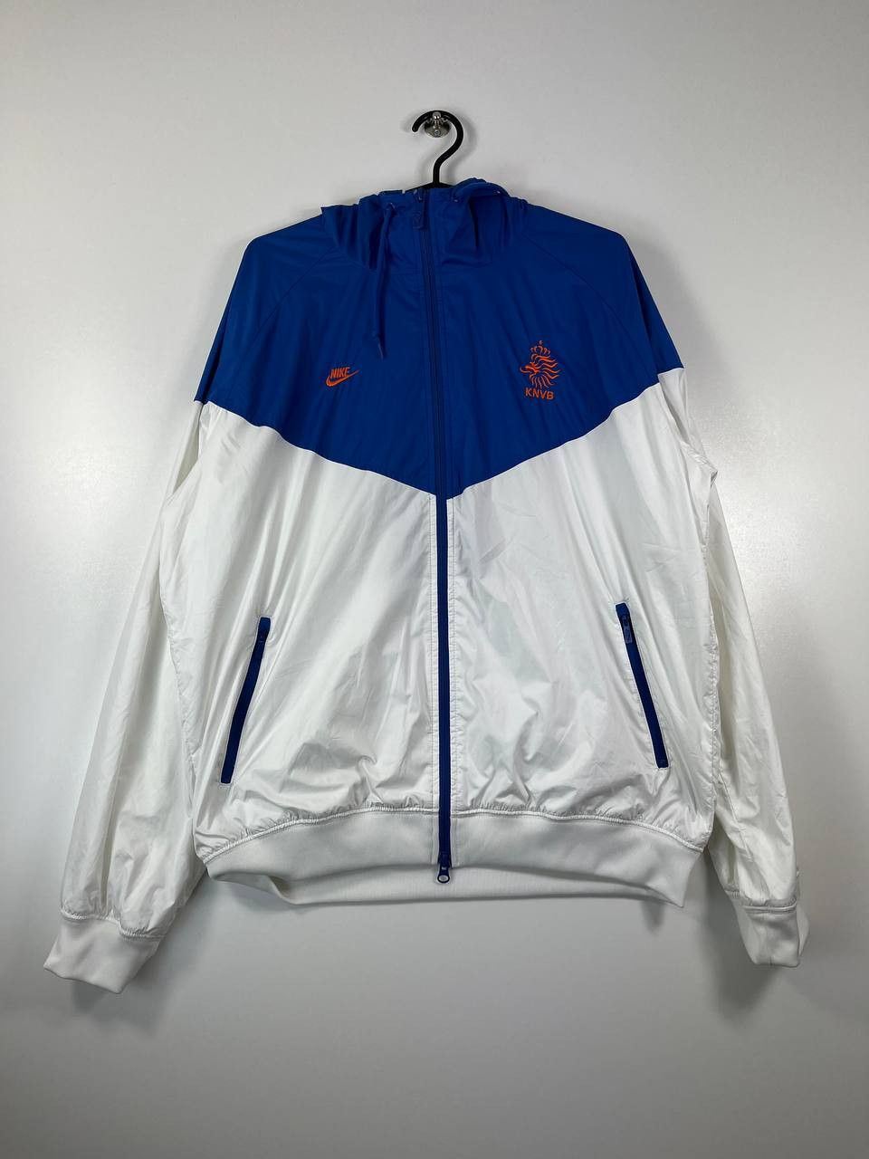 Nike Netherlands KNVB Nike Windbreaker Jacket Size L Size US L / EU 52-54 / 3 - 1 Thumbnail