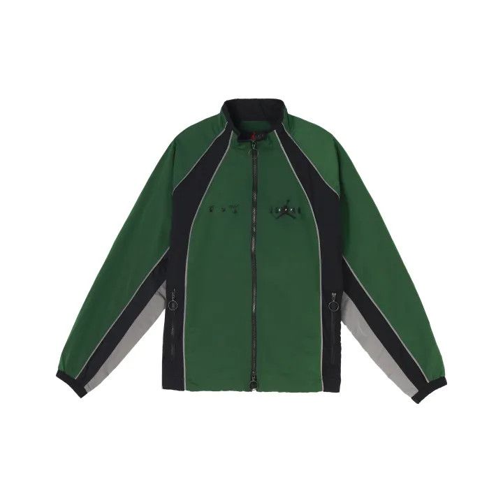 Jordan x OFF-WHITE Green Retro Sports Jacket 0079