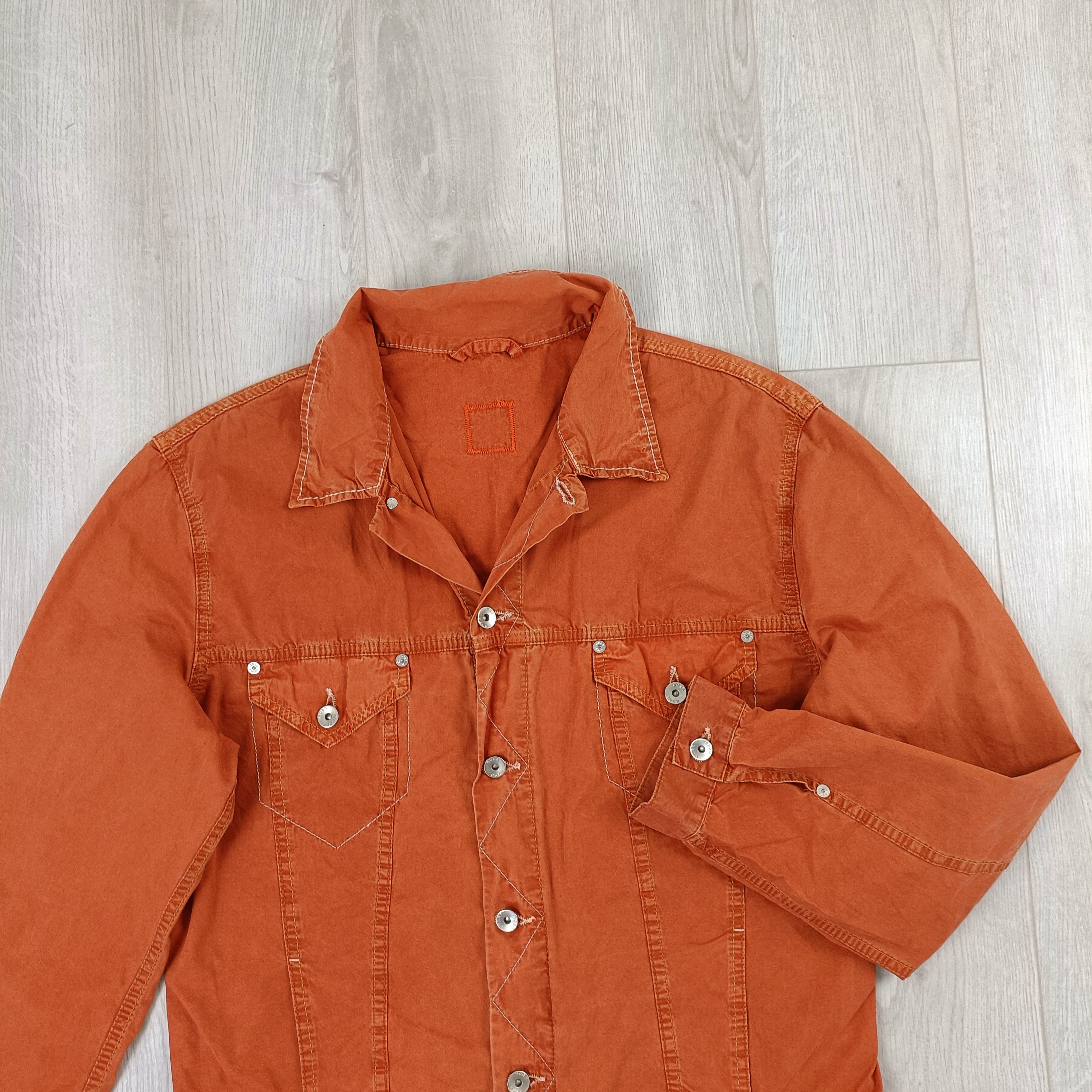 Hugo Boss Men's Orange Cotton Jacket ! Size US L / EU 52-54 / 3 - 2 Thumbnail