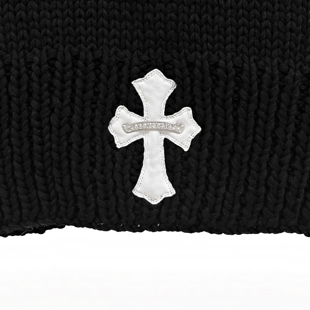 Chrome Hearts Chrome Hearts Cashmere Cross Patch Sweater Size US L / EU 52-54 / 3 - 3 Thumbnail