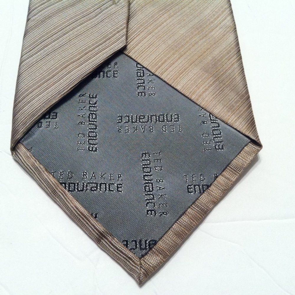 Ted Baker TED BAKER ENDURANCE MEN'S NEW 100%SILK TIE WIDTH: 3 7/8" Size ONE SIZE - 5 Thumbnail