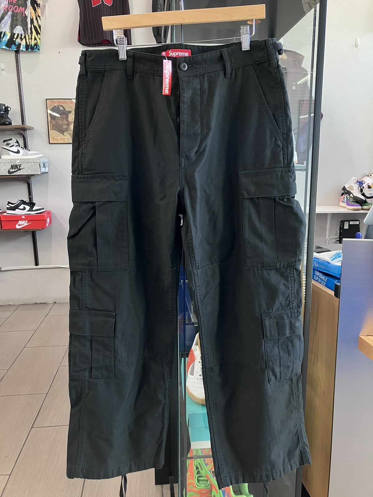 Supreme Supreme Cargo Pants Black Size 32