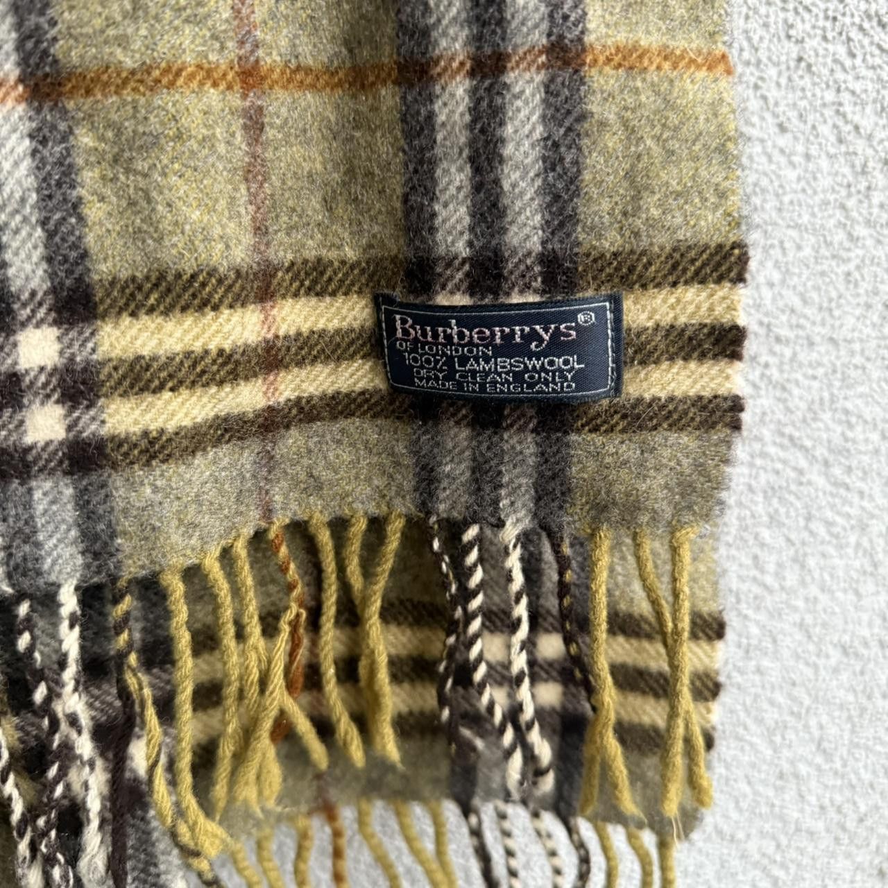 Burberry Burberry Wool Scarf Brown Long Casual Preppy Nova Check Size ONE SIZE - 2 Thumbnail