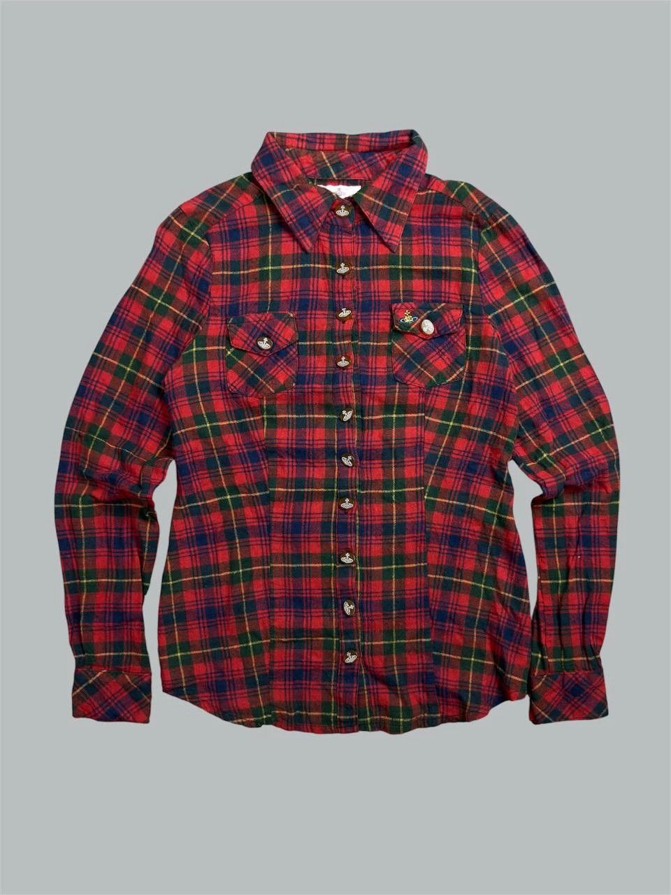 Vivienne Westwood Vintage Vivienne Westwood checked archive Shirt () Size M / US 6-8 / IT 42-44 - 1 Thumbnail