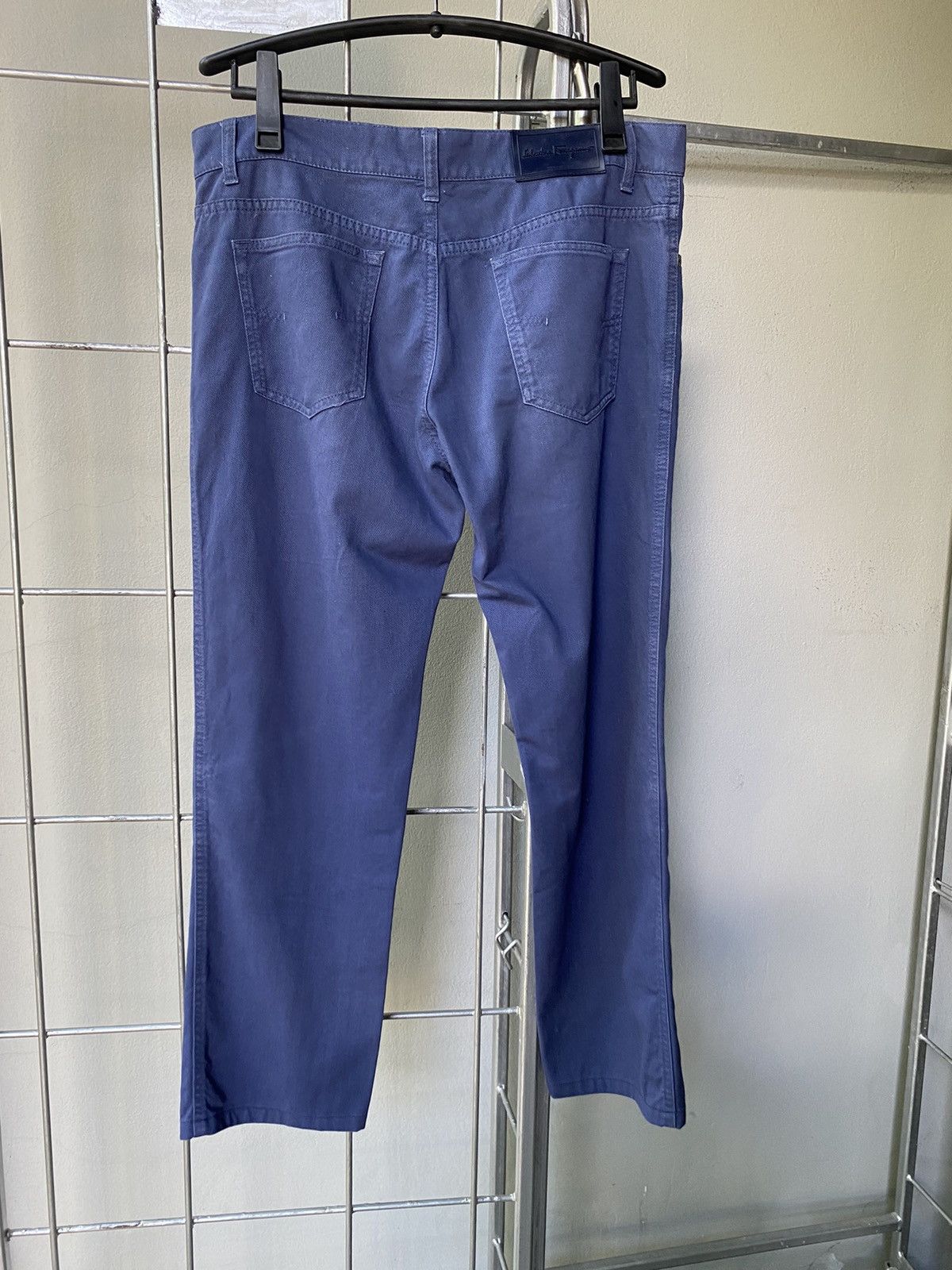 Salvatore Ferragamo Salvatore Ferragamo blue denim pants Size US 40 / EU 56 - 8 Thumbnail