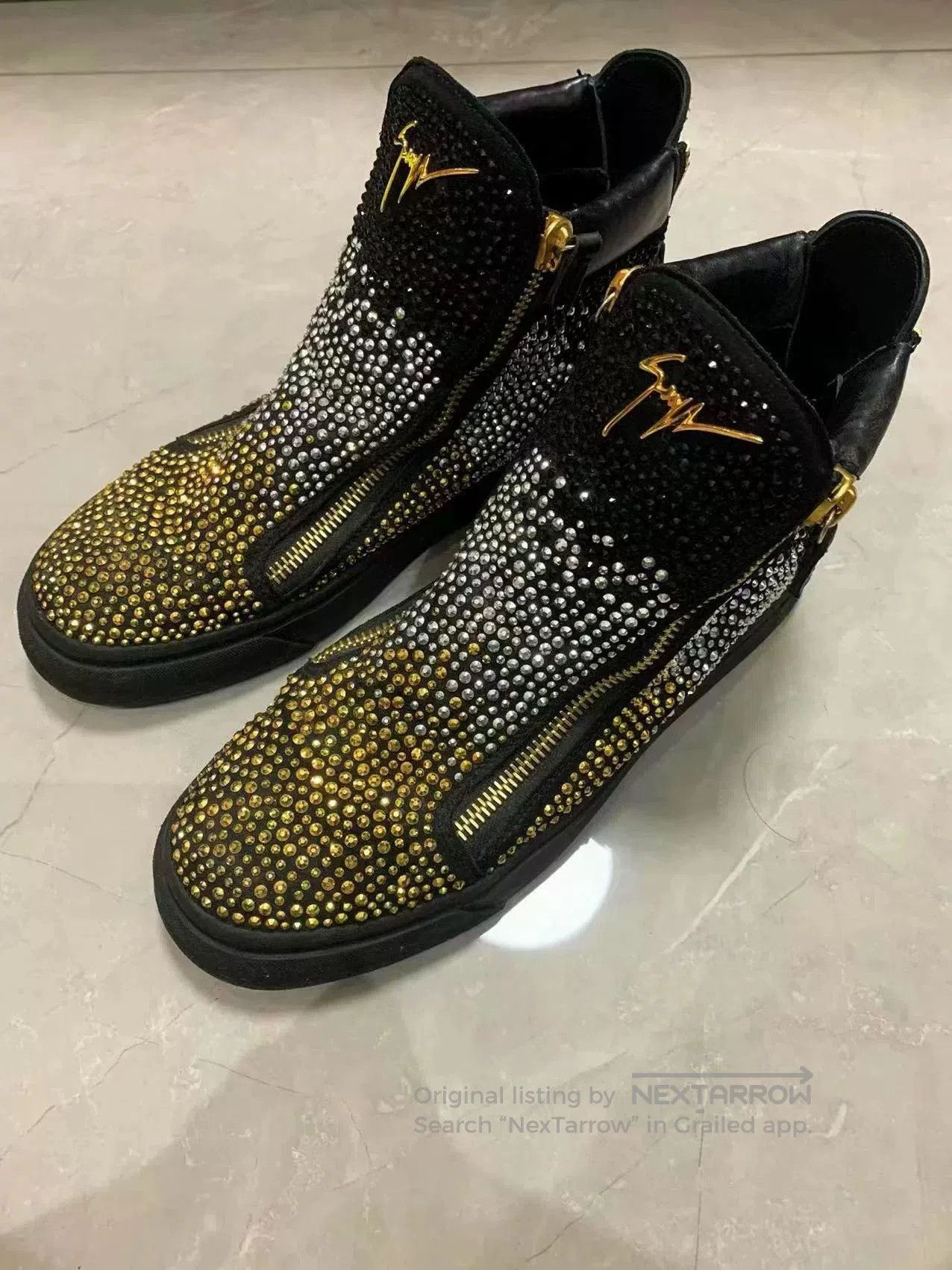 Giuseppe Zanotti Giuseppe Zanotti GZ Diamond Men's Shoes. Size US 9 / EU 42 - 2 Thumbnail