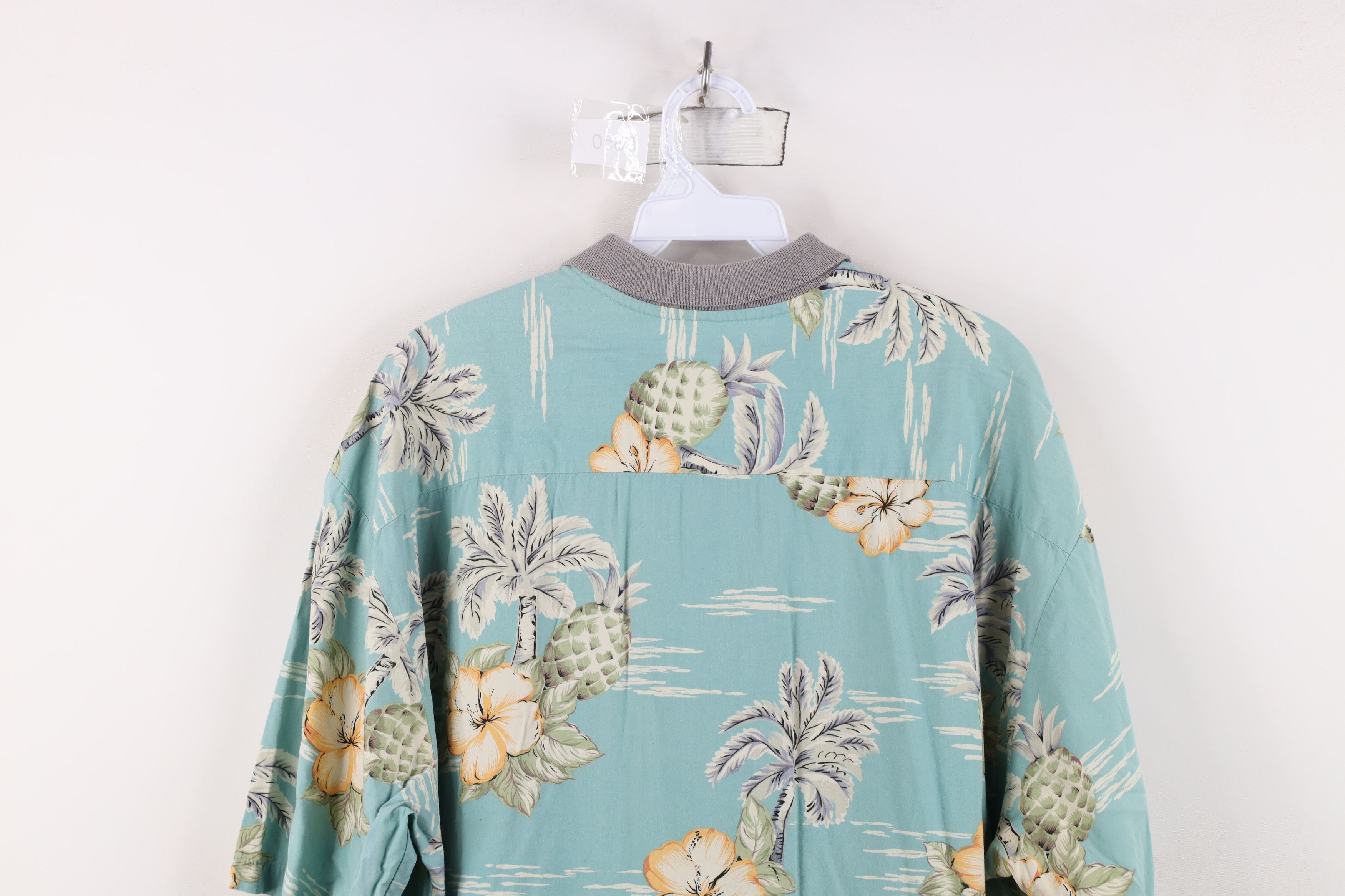 Vintage Vintage 90s Streetwear Beach Hawaiian Button Down Polo USA Size US L / EU 52-54 / 3 - 12 Thumbnail
