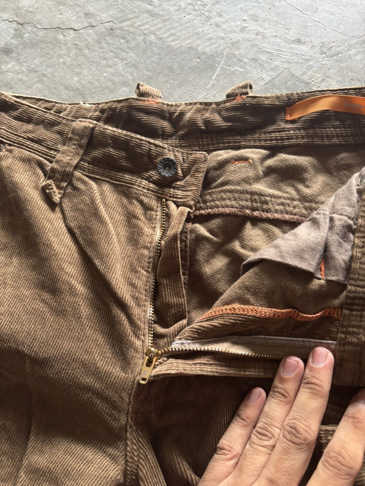 Edwin FLARE edwin vintage limited edition GOA style cargo corduroy Size US 33 - 4 Thumbnail