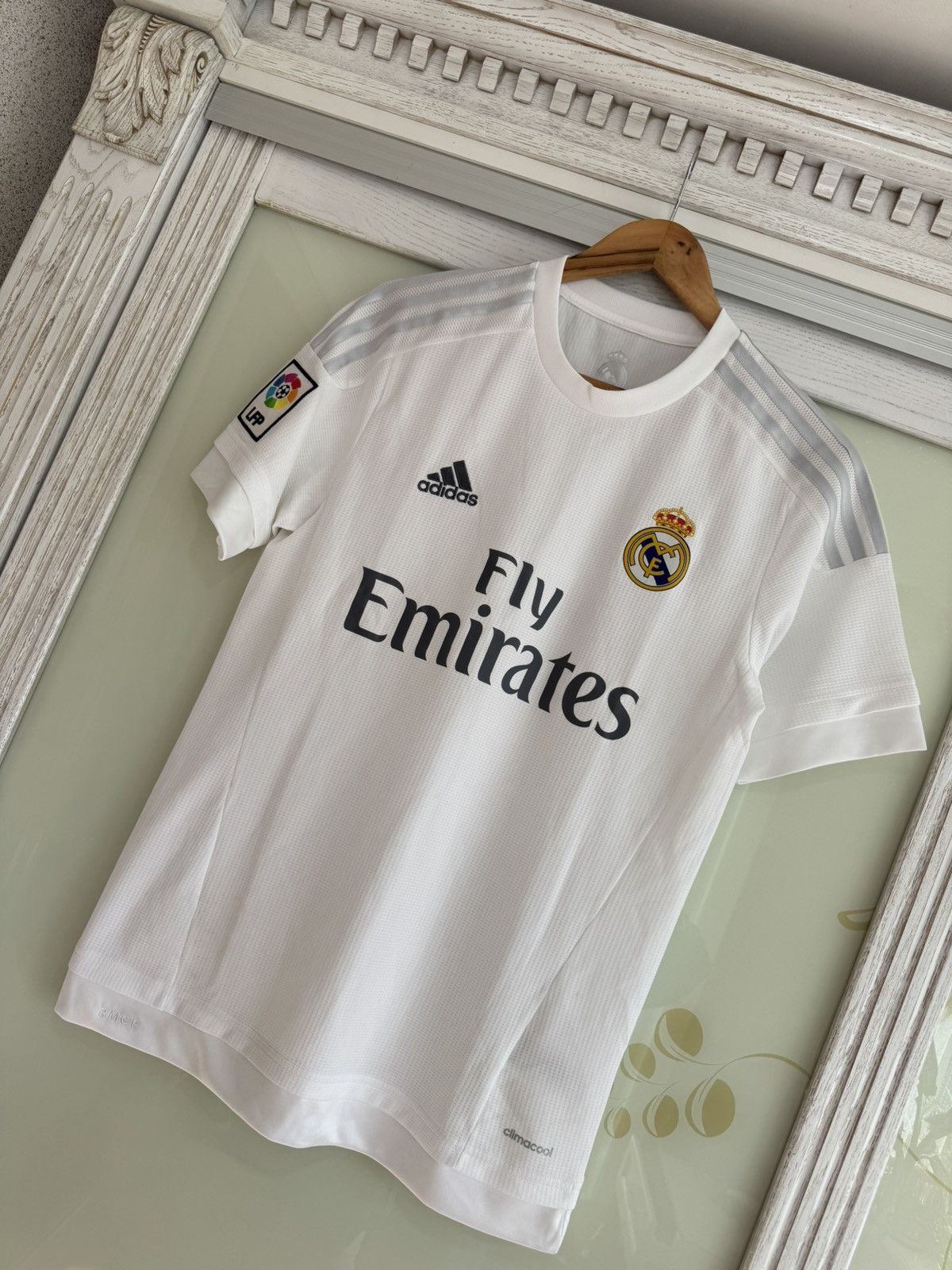 Adidas Real Madrid 2015-2016 Home Soccer Jersey Football Kit Shirt Size US S / EU 44-46 / 1 - 4 Thumbnail