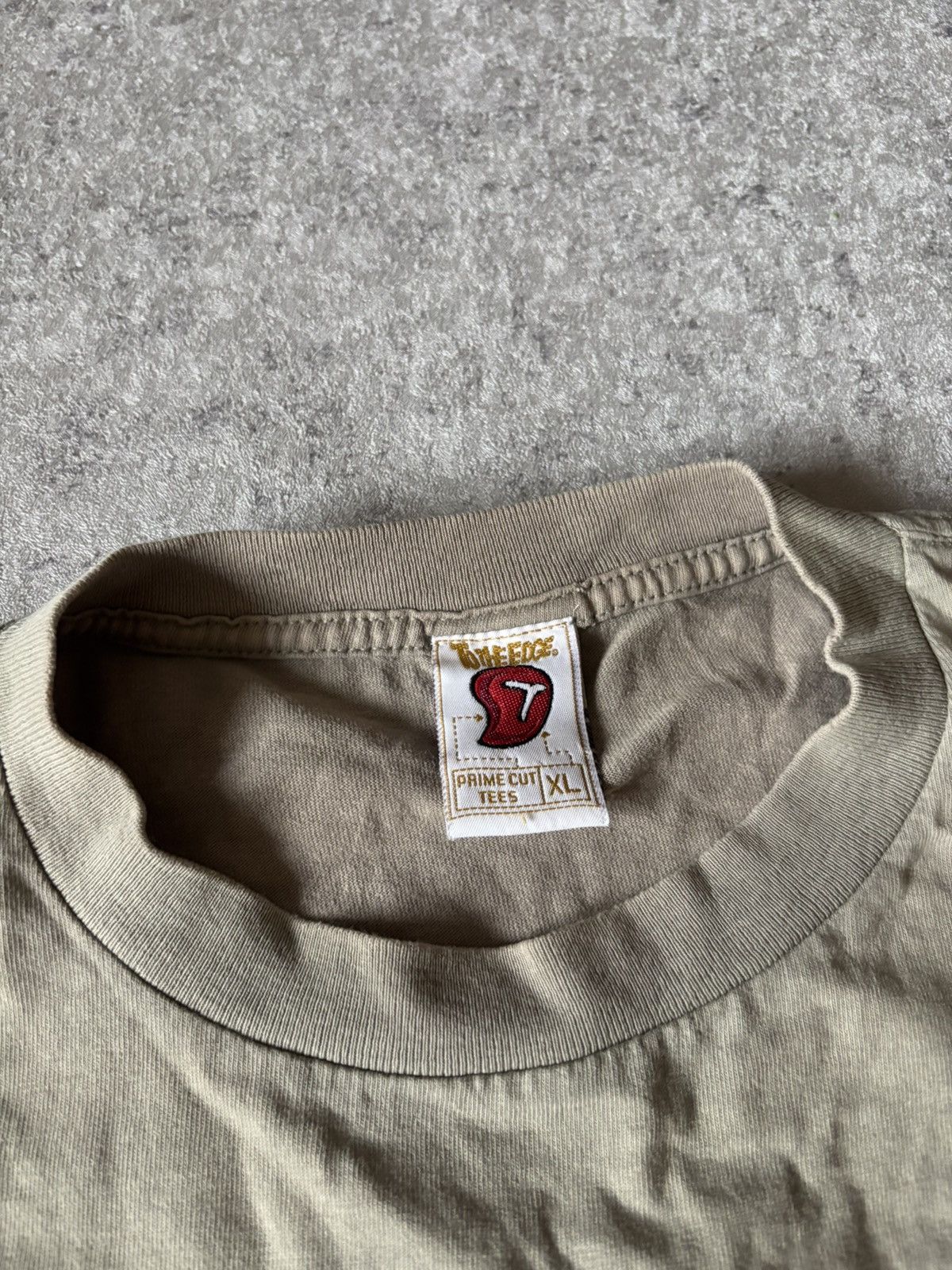 Rap Tees × Vintage VINTAGE TO THE EDGE HIP HOP STYLE SUNFADED TEE Size US XL / EU 56 / 4 - 2 Thumbnail