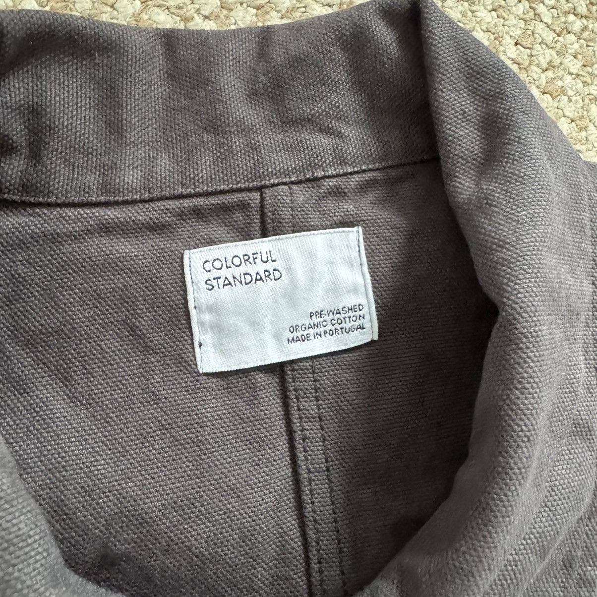 Colorful Standard Colorful Standard Organic Work Pre Washed Lava Gray Jacket Size US M / EU 48-50 / 2 - 3 Thumbnail