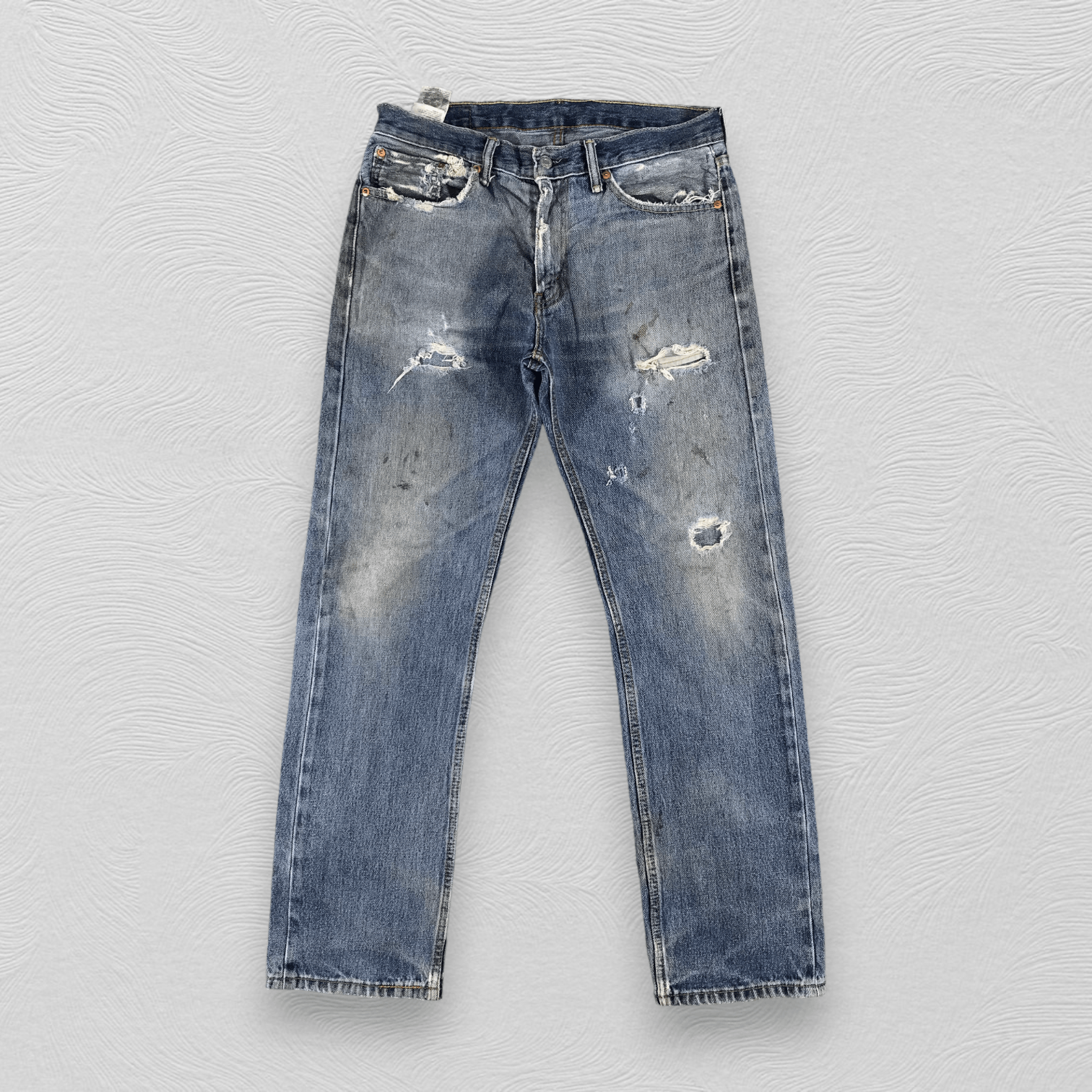 Levi's Vintage Levi's 505 Jeans Distressed Denim KJ1036 Size US 32 / EU 48 - 1 Thumbnail