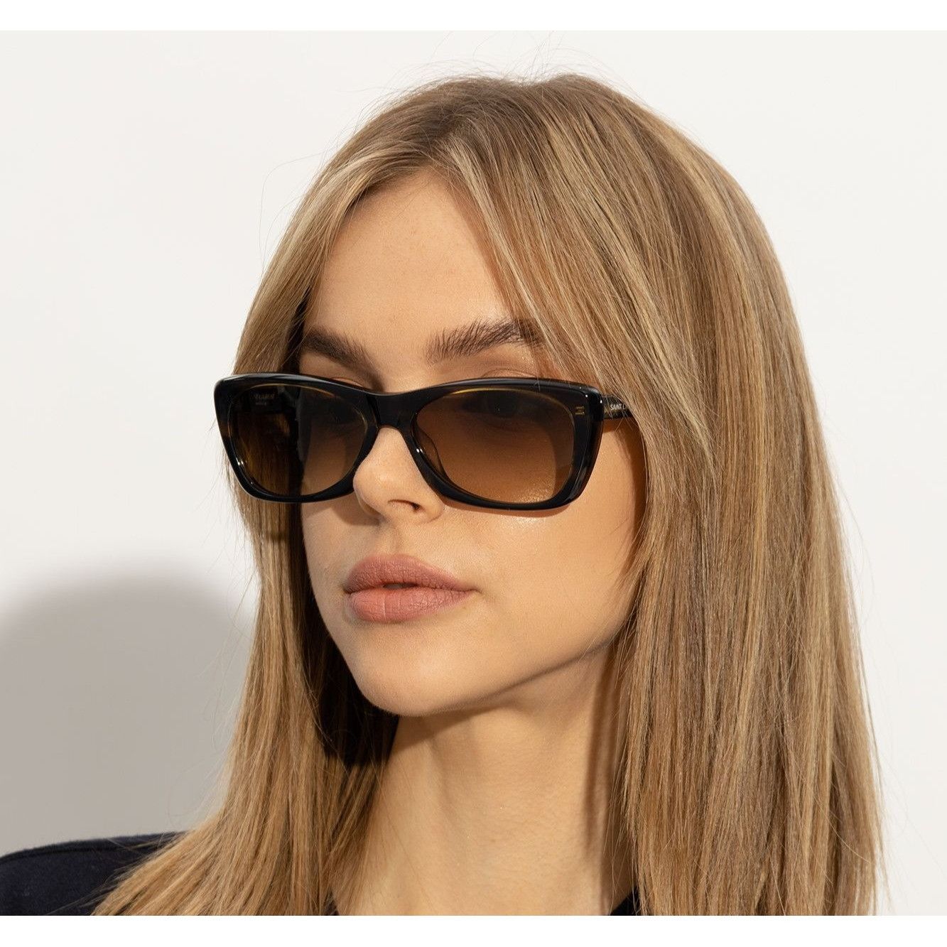 Saint Laurent Paris NEW SAINT LAURENT SUNGLASSES SL613 004 WOMEN HAVANA EYEWEAR Size ONE SIZE - 2 Thumbnail