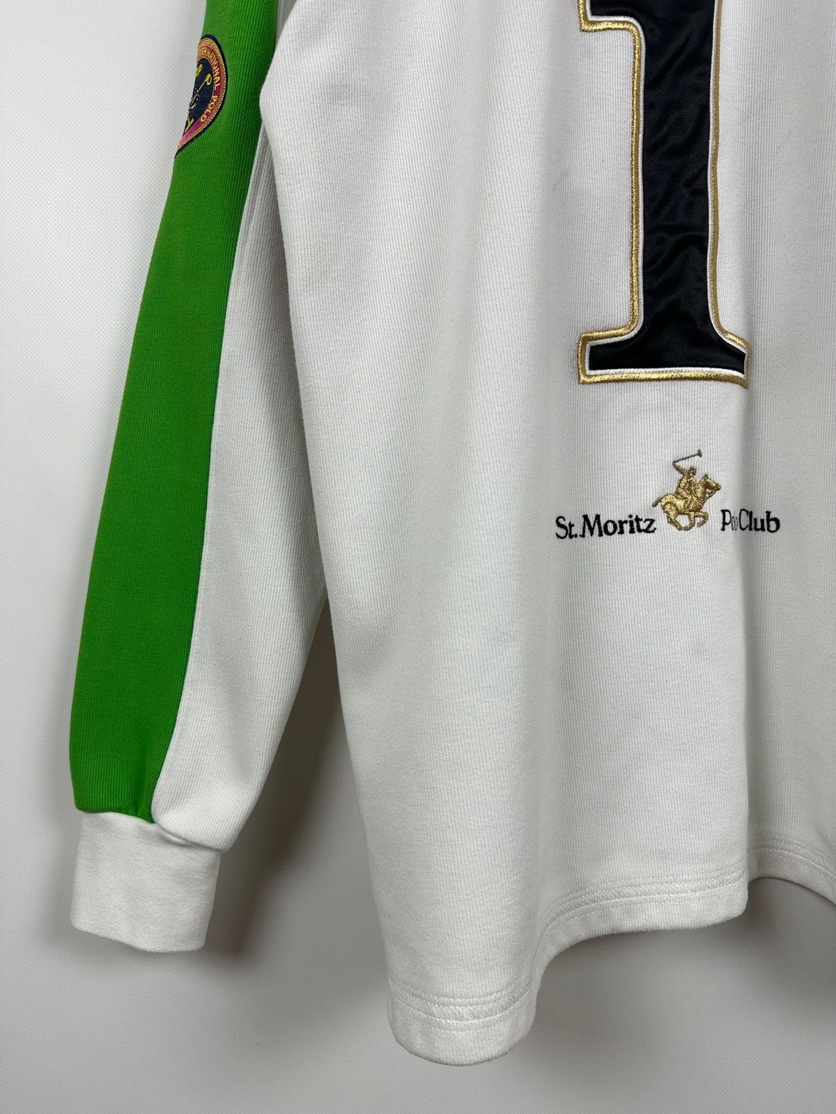 Vintage 2011 Vintage Polo St.Moritz Italy Team Long Sleeve T-Shirt Size US XL / EU 56 / 4 - 17 Thumbnail