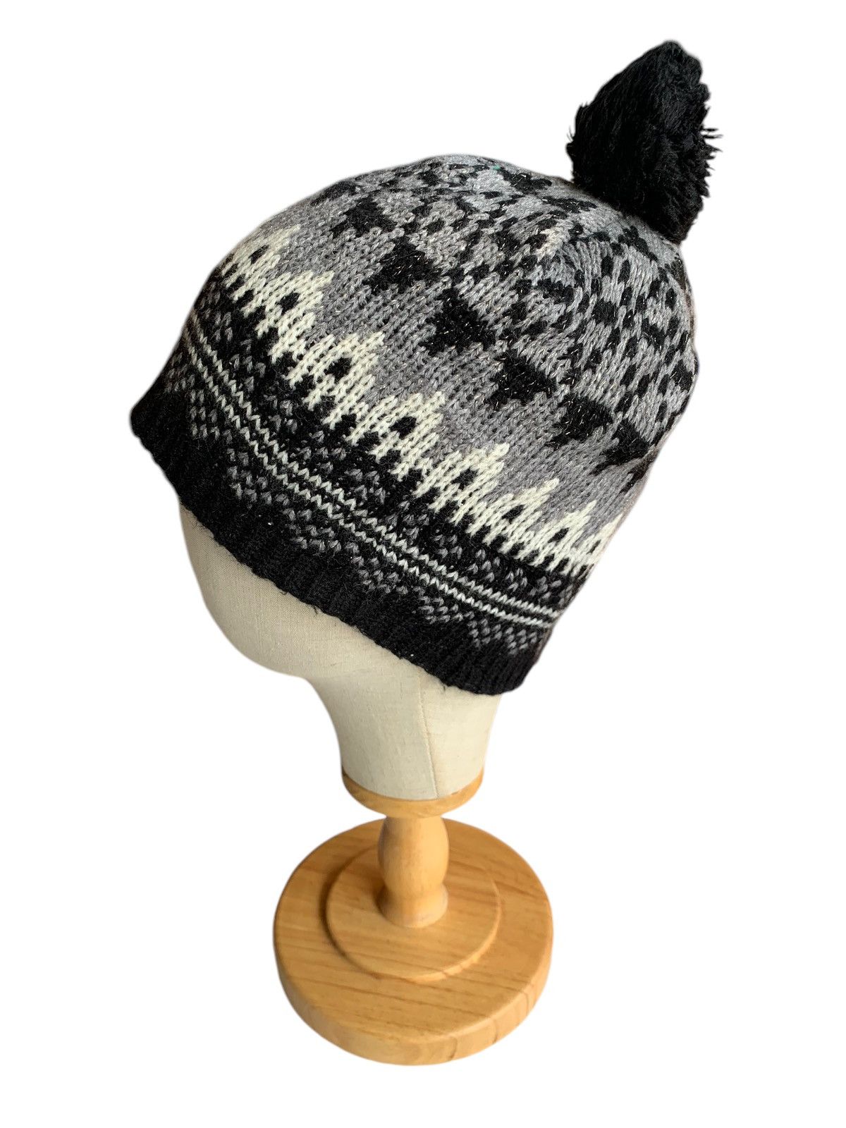 Japanese Brand × Kapital × Vintage Knitted Lowrys Farm Japanese Winter Session Nice Design Hat Size ONE SIZE - 3 Thumbnail
