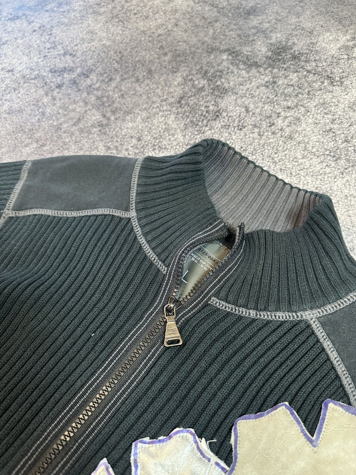 Other Y2K Cross Custom Sweater Zip Up Avant Garde Style Rare USA L Size US L / EU 52-54 / 3 - 4 Thumbnail