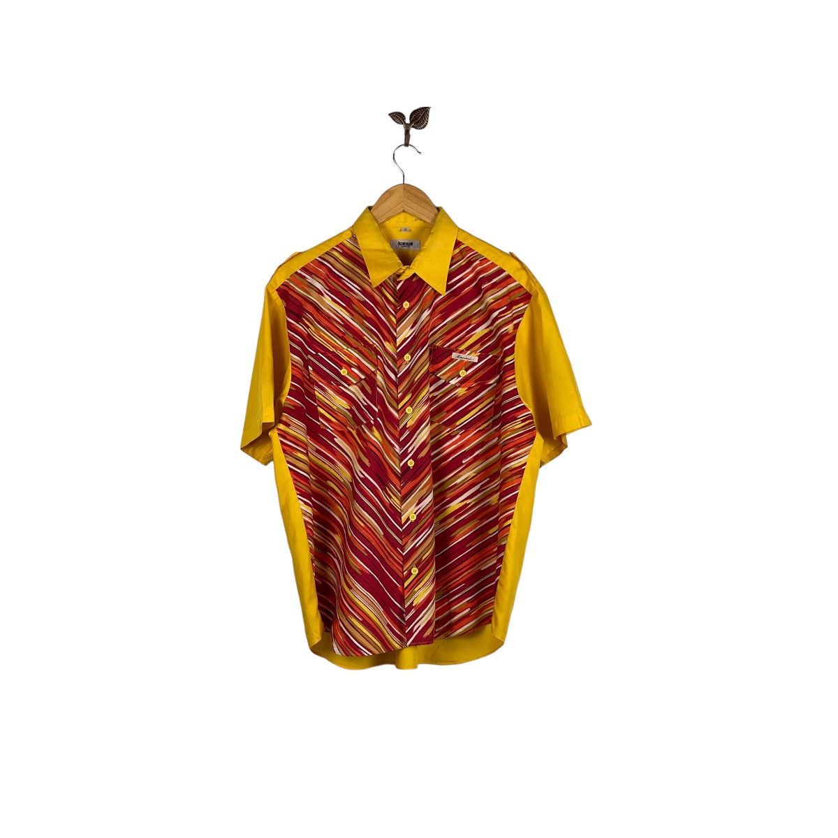 Japanese Brand Vintage Kansai Uniform Shirt Size US L / EU 52-54 / 3 - 1 Thumbnail