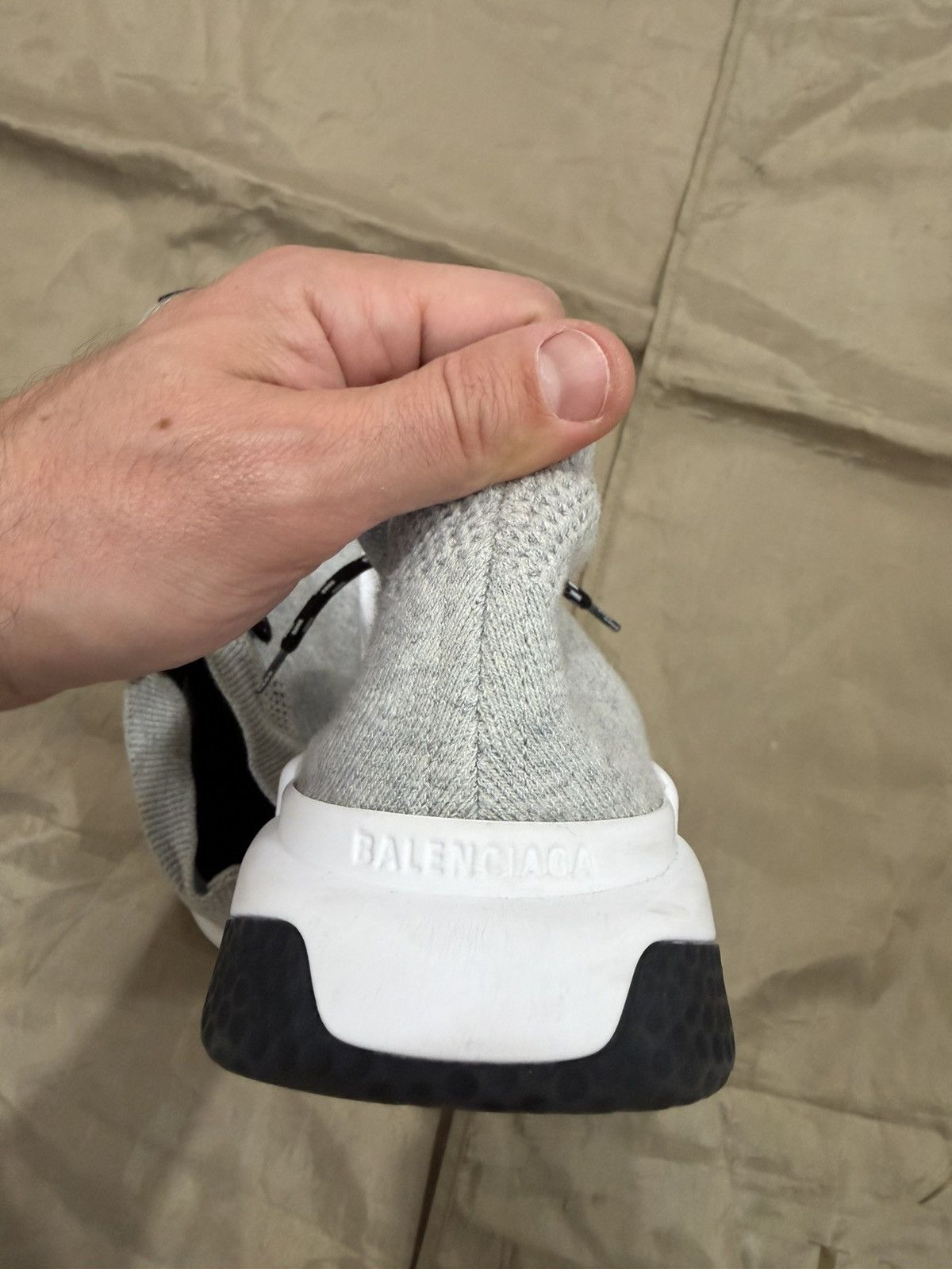 Balenciaga Balenciaga Wmns Speed Lace Up Sneaker 'Grey' size 41 Size US 8 / EU 41 - 9 Thumbnail