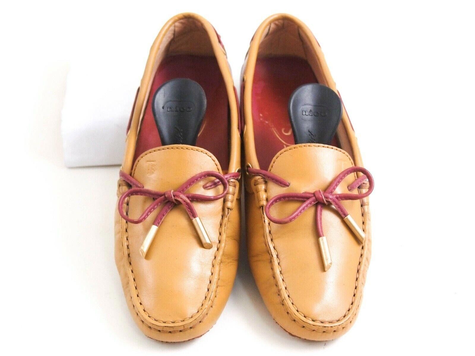 Tod's Tod's Gommino Driving Loafers Beige Leather EU 35 US 5 Size US 5 / IT 35 - 3 Thumbnail