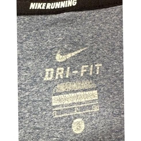 Nike Nike Running Shirt Mens Small Dri-Fit Grey Element USA Pullover Swoosh Athletic Shirt Size US S / EU 44-46 / 1 - 6 Thumbnail