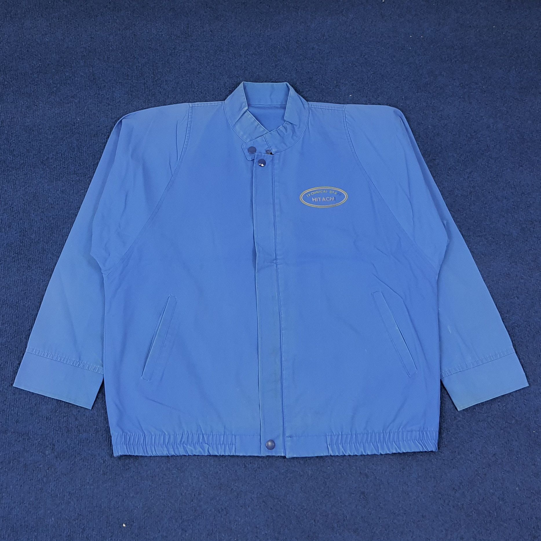 Japanese Brand × Vintage Vintage HITACHI Customer Service Japanese Brand Jacket Size US L / EU 52-54 / 3 - 3 Thumbnail