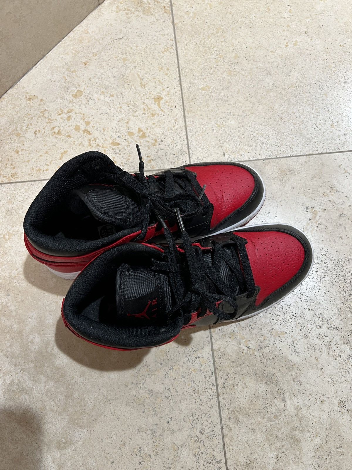 Nike Air Jordan 1 Mid Bred Size US 7 / IT 37 - 2 Thumbnail