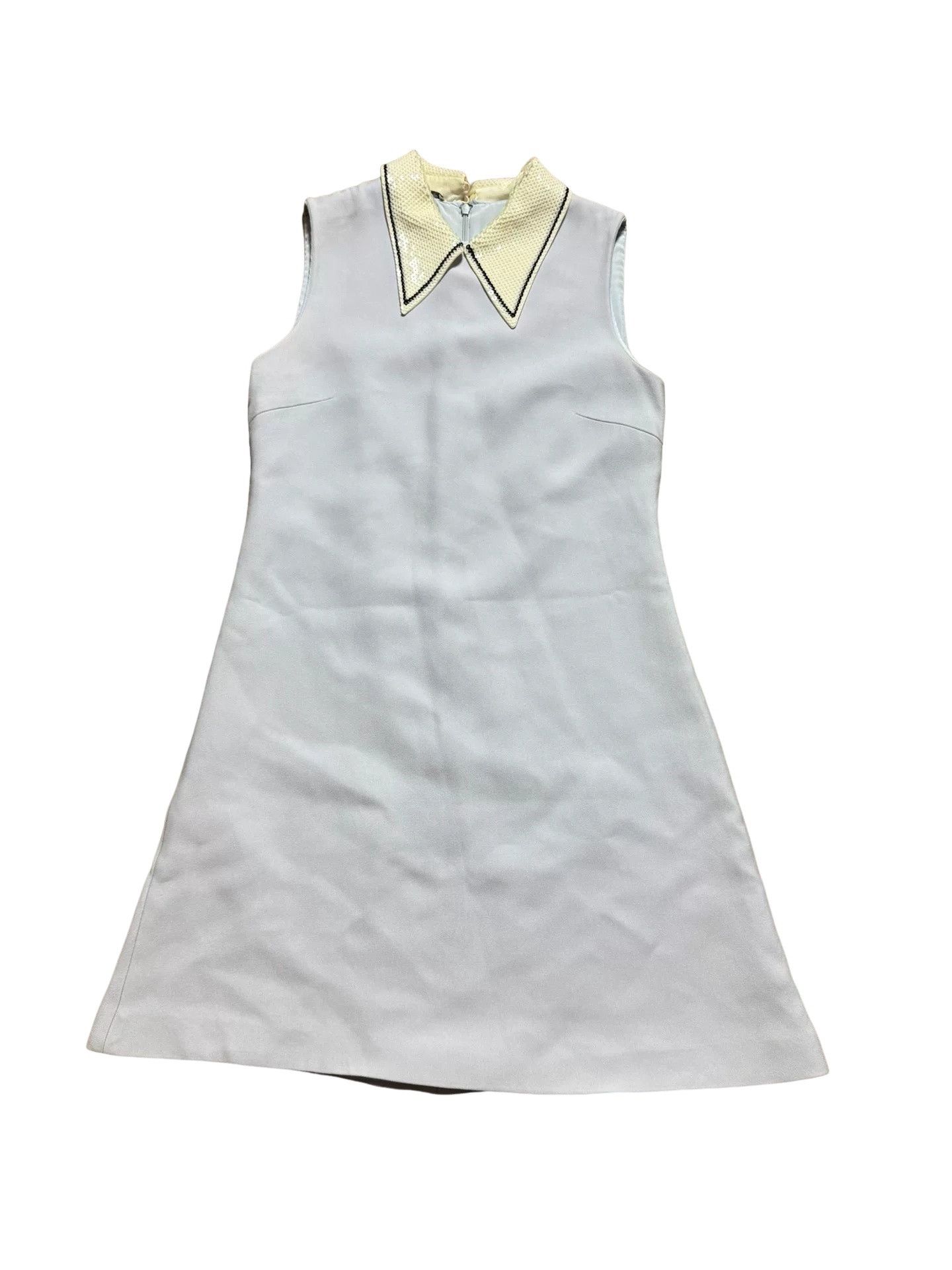 Miu Miu Miu Miu Sequin Collar Mini Dress Size IT 40 Size S / US 4 / IT 40 - 1 Thumbnail