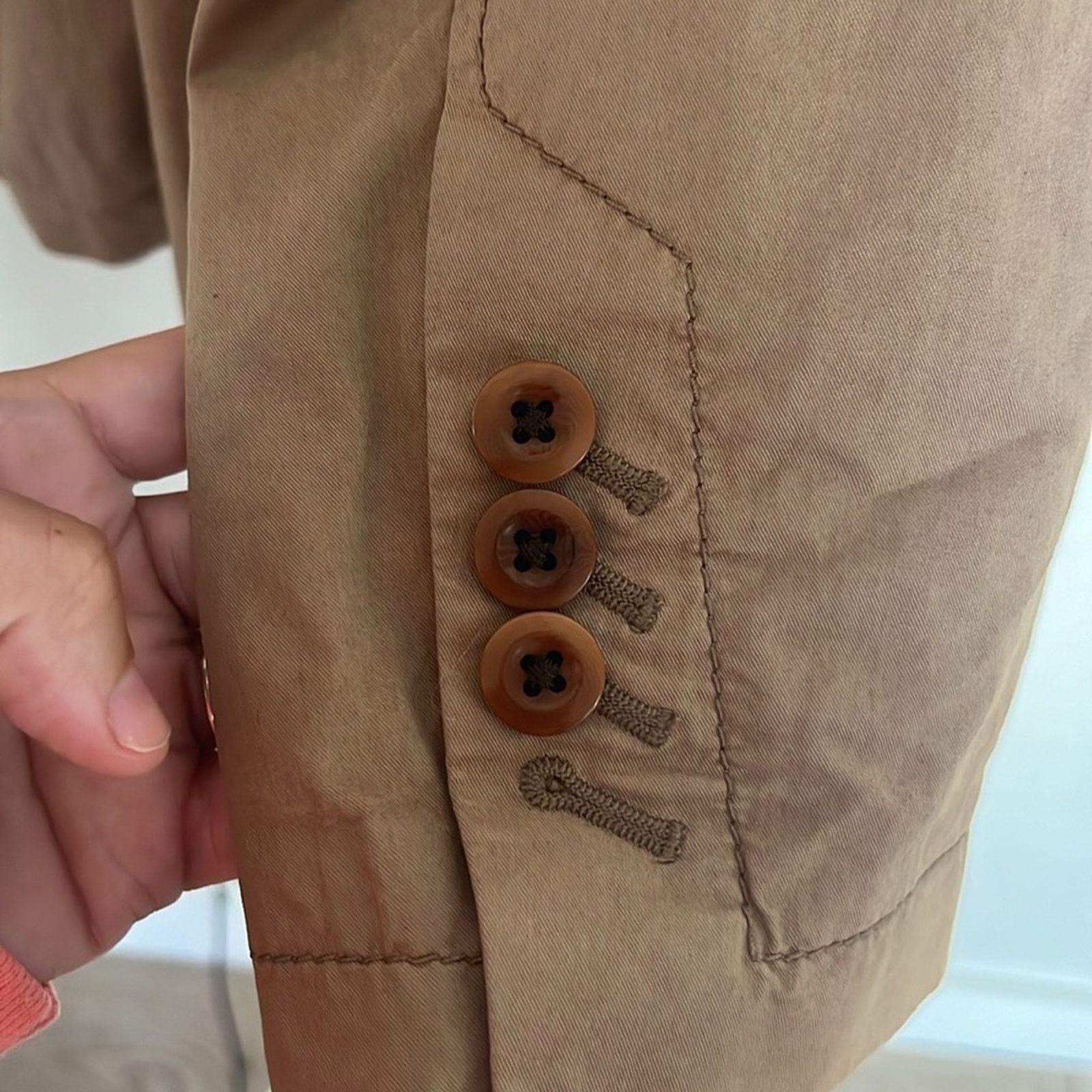 Hugo Boss Hugo Boss Tan Light Weight Blazer Size 42R Size 42R - 3 Thumbnail