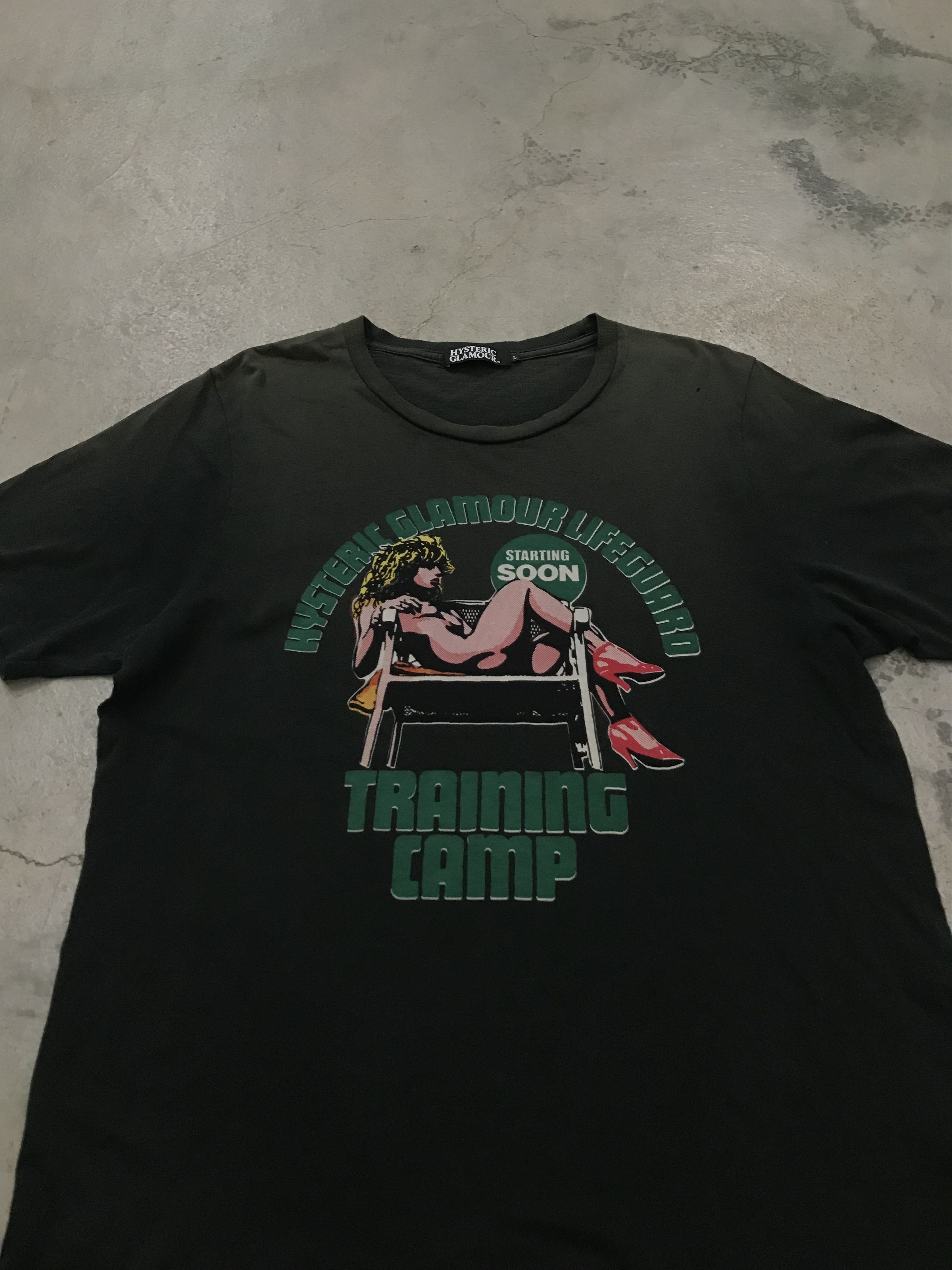 Hysteric Glamour × Japanese Brand HYSTERIC GLAMOUR LIFEGUARD TRAINING CAMP TEE Size US L / EU 52-54 / 3 - 2 Thumbnail