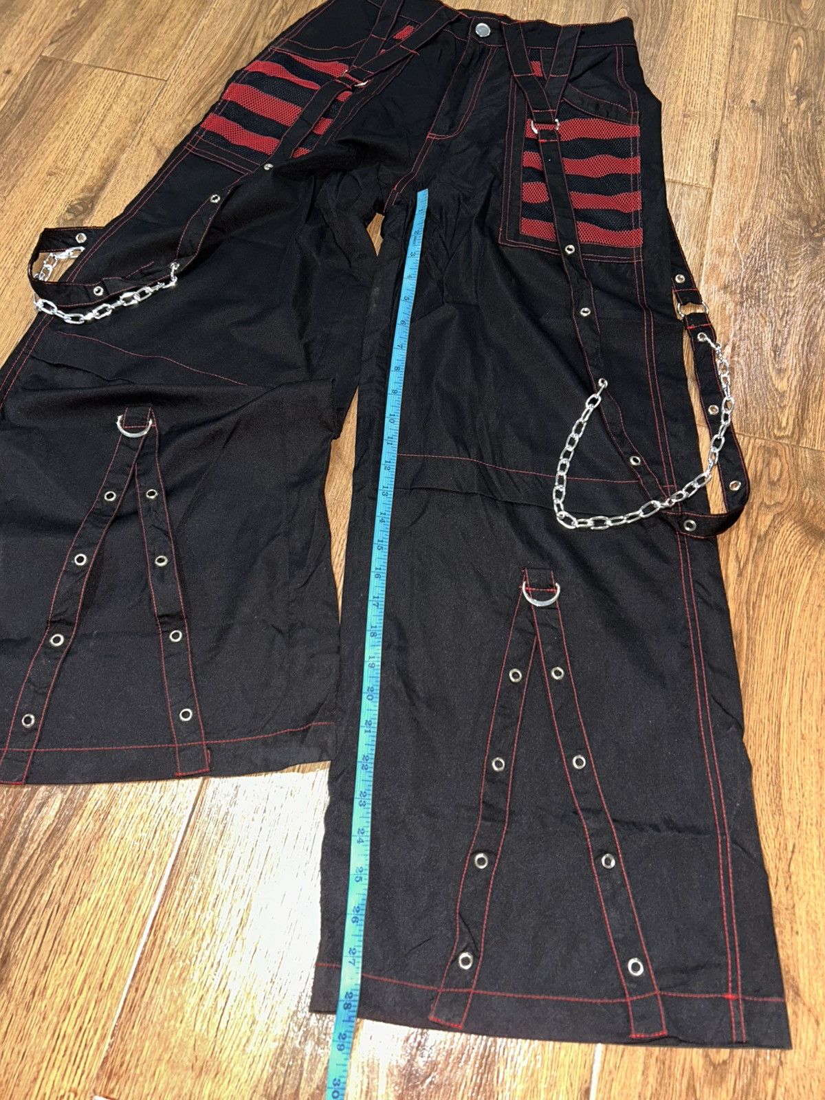 Tripp NYC Tripp NYC Darkstreet Bondage Chain Electro Pants Size 28" / US 6 / IT 42 - 15 Thumbnail