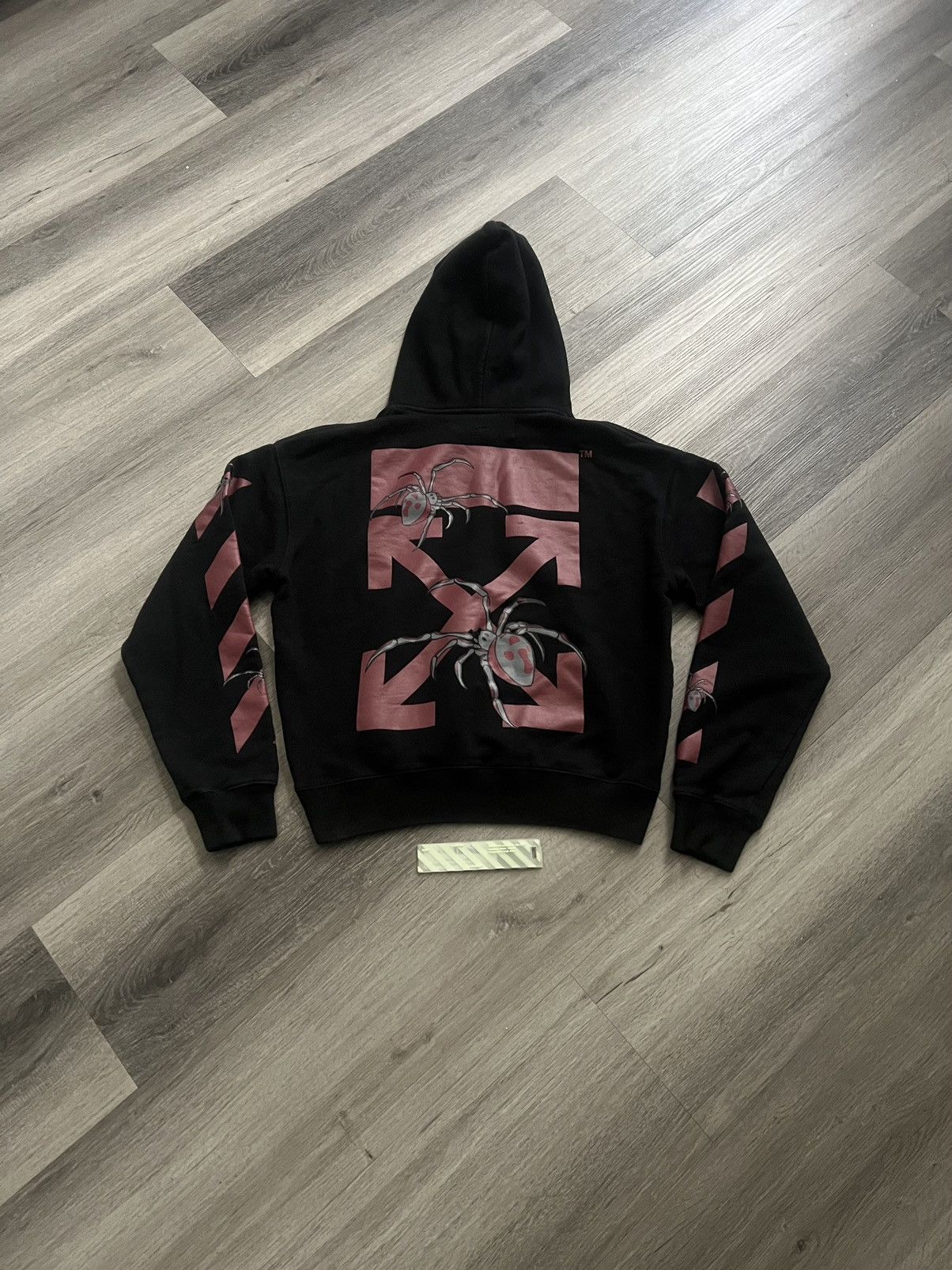 Off White Off White Spider Arachno Arrow Hoodie SS20 Grailed