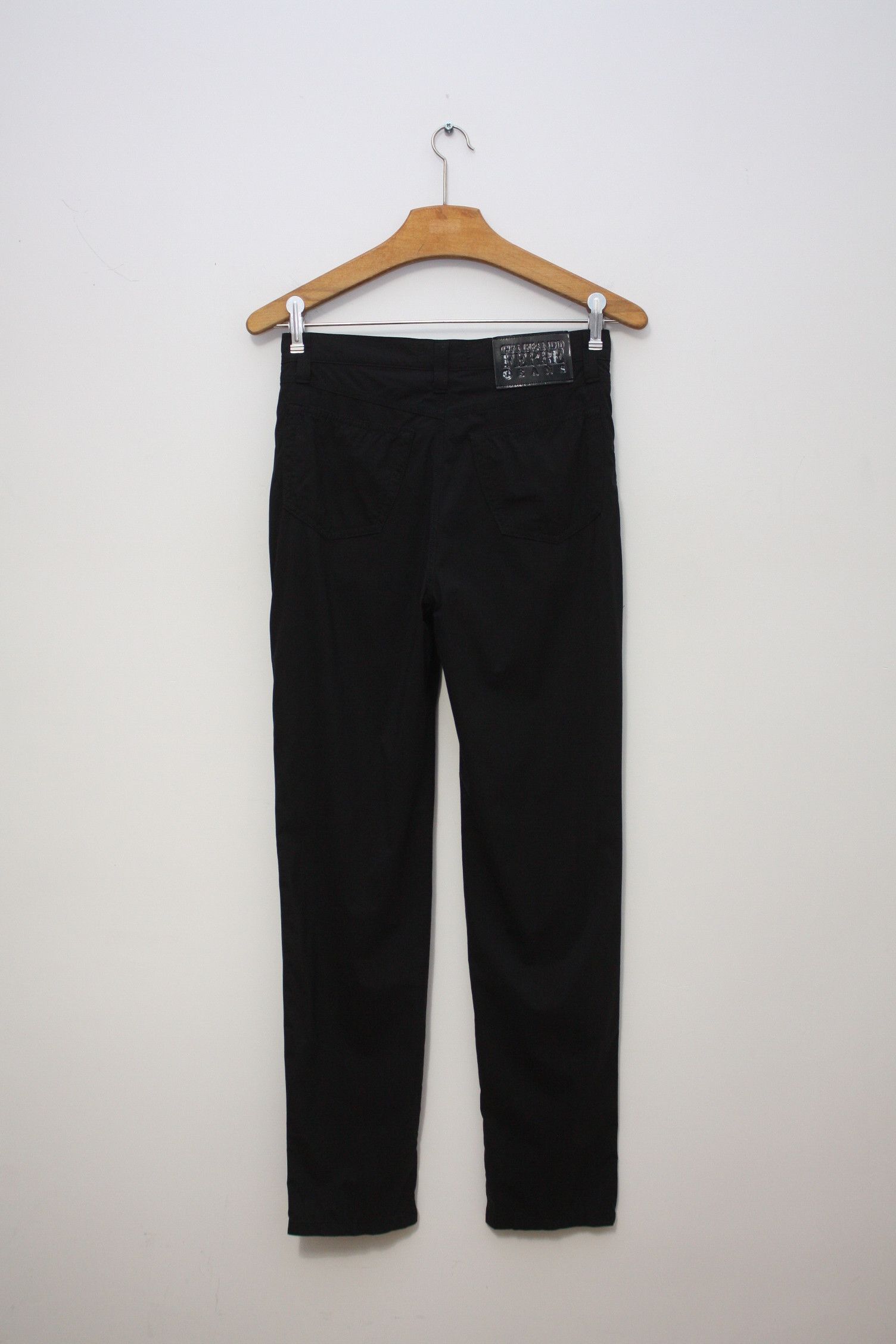 Ferre Gianfranco Ferre Jeans Black Lightweight Stretch Pants 29 Size US 30 / EU 46 - 3 Thumbnail