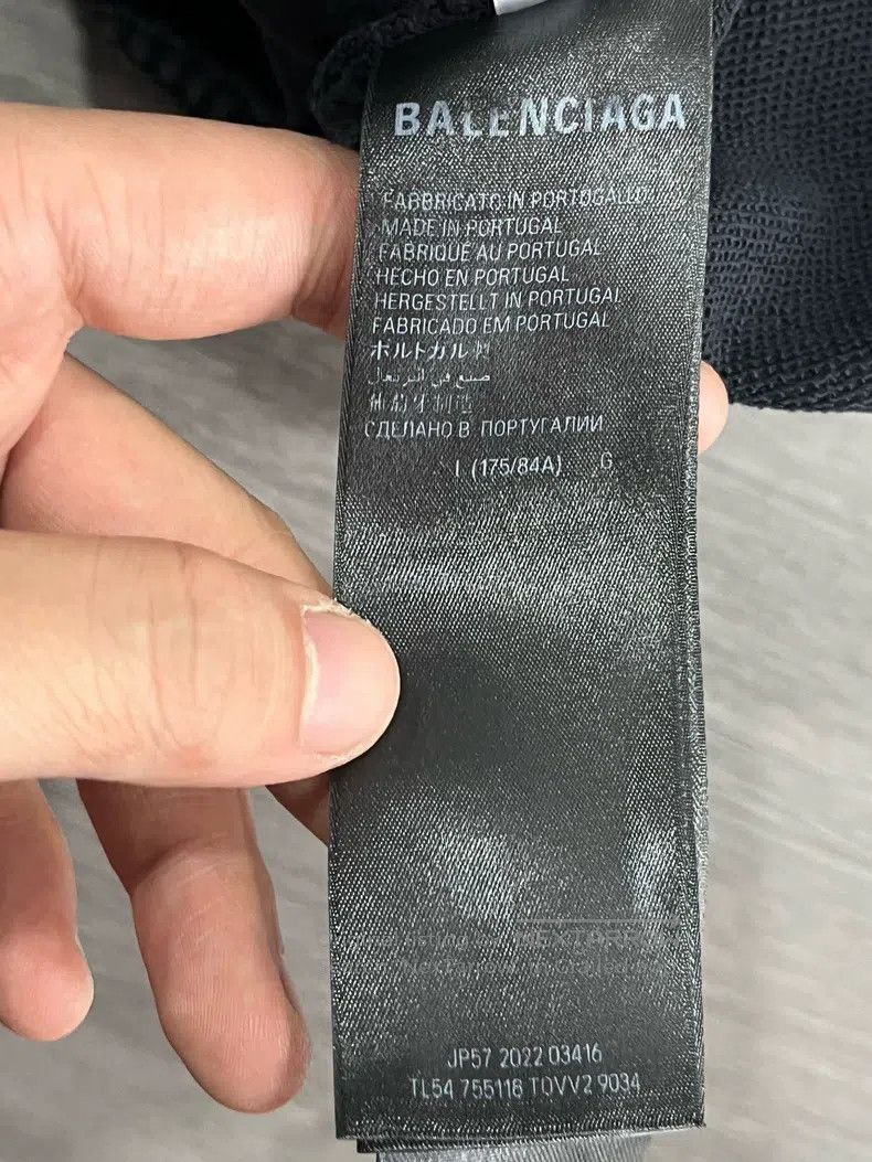 Balenciaga Balenciaga size L Embroidered side label large logo sport Size US 27 - 9 Thumbnail