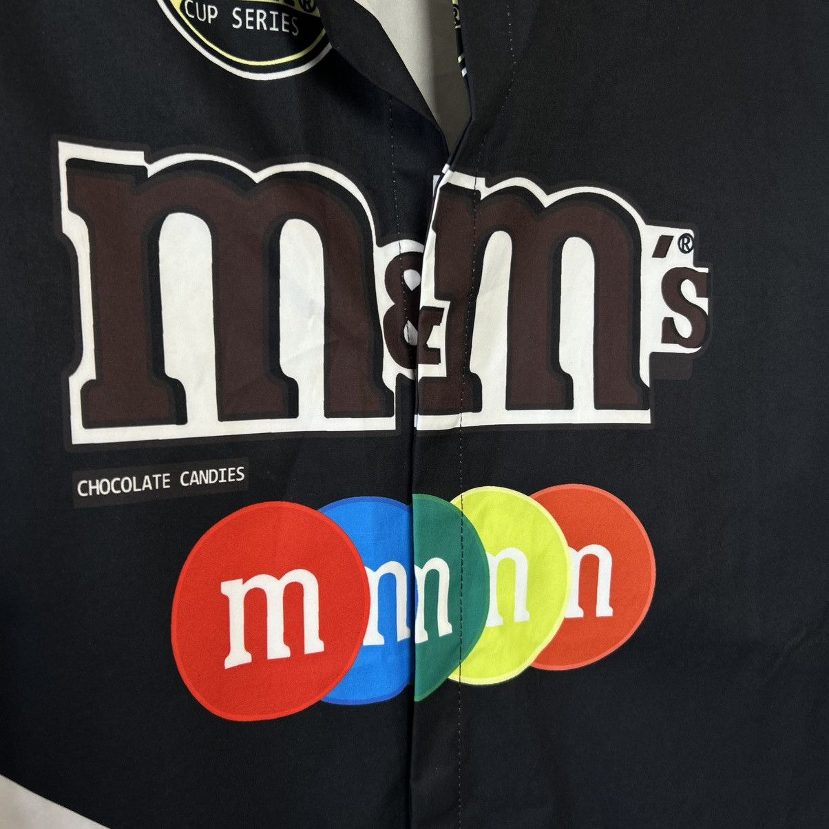 NASCAR Vintage Nascar M&Ms Racing Big logo Light jacket size L Size US L / EU 52-54 / 3 - 3 Thumbnail